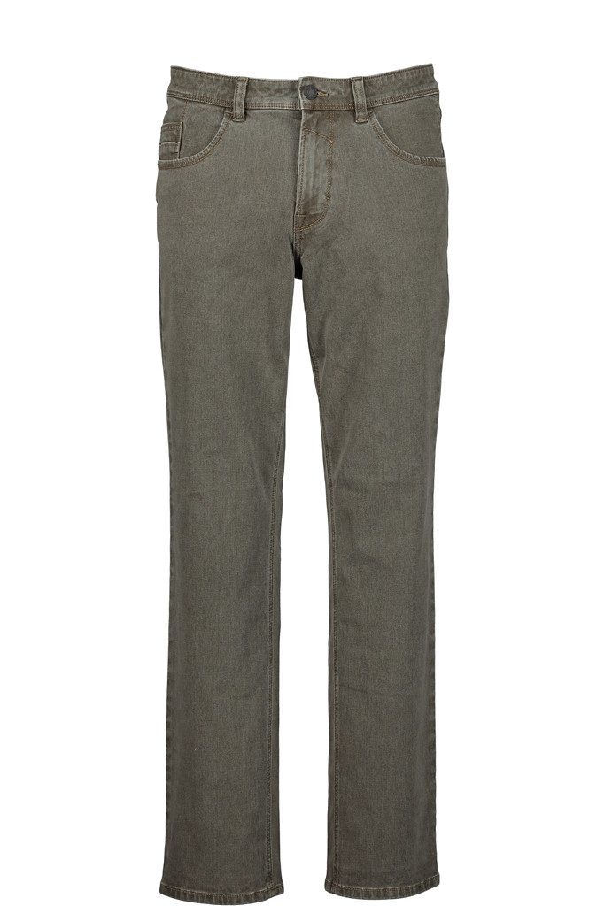 5-Pocket-Jeans PADDOCKS RANGER mid. grey od brown used 80266 7659.0200 - COMFORT