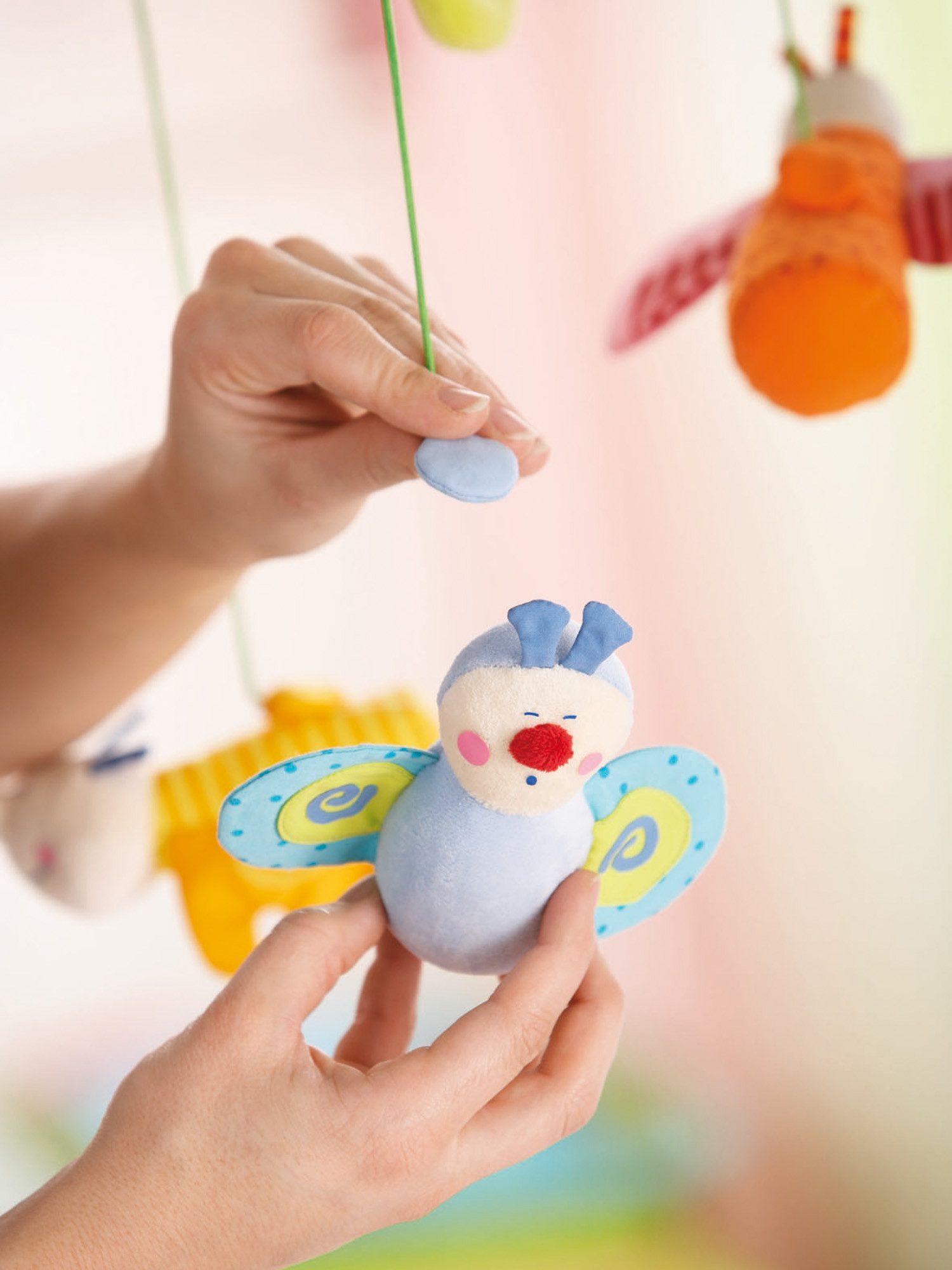Haba Greifspielzeug Mobile Blütenfalter, unisex neutral günstig online kaufen