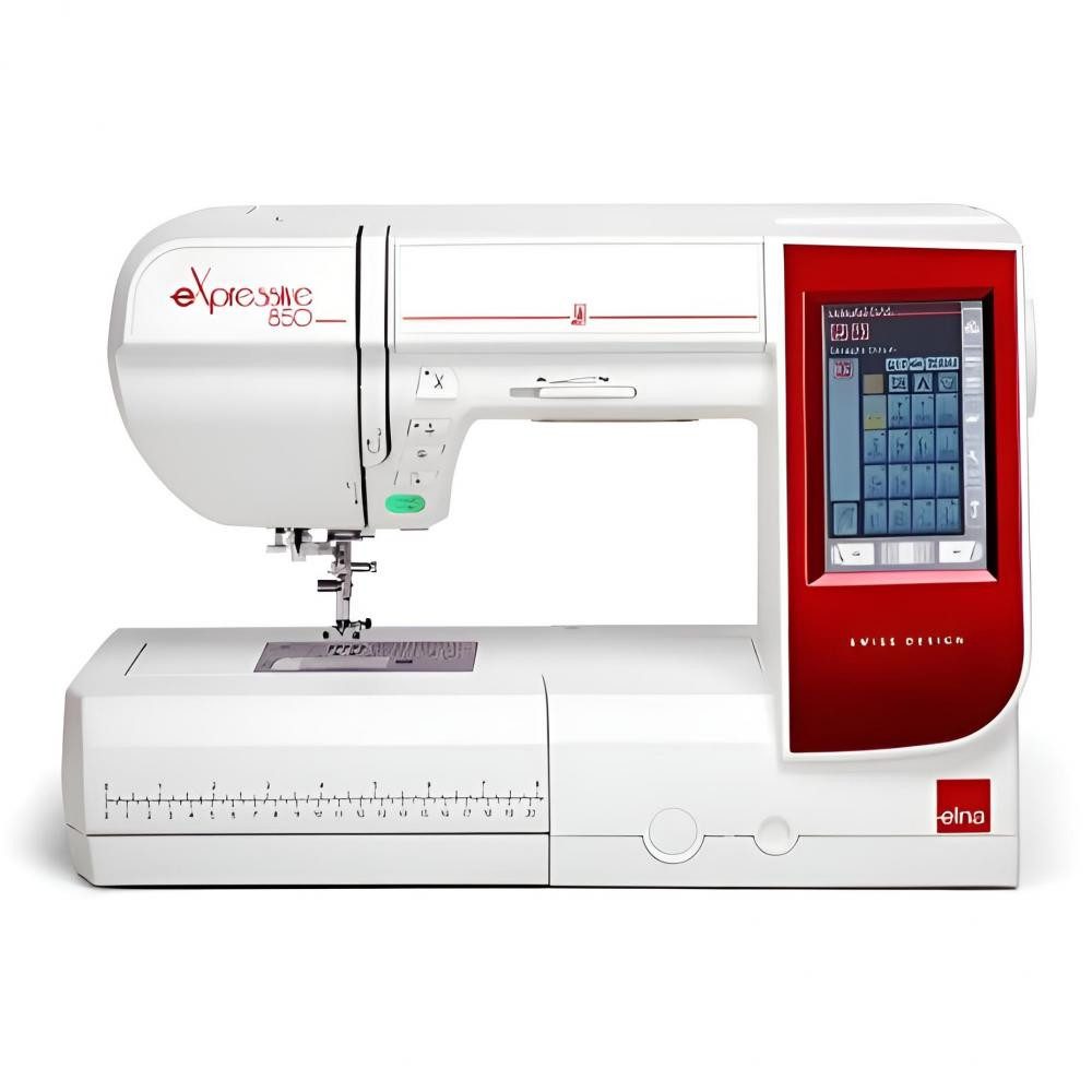 Elna Stickmaschine - eXpressive 850 Kombi-Maschine (Nähen/Sticken)
