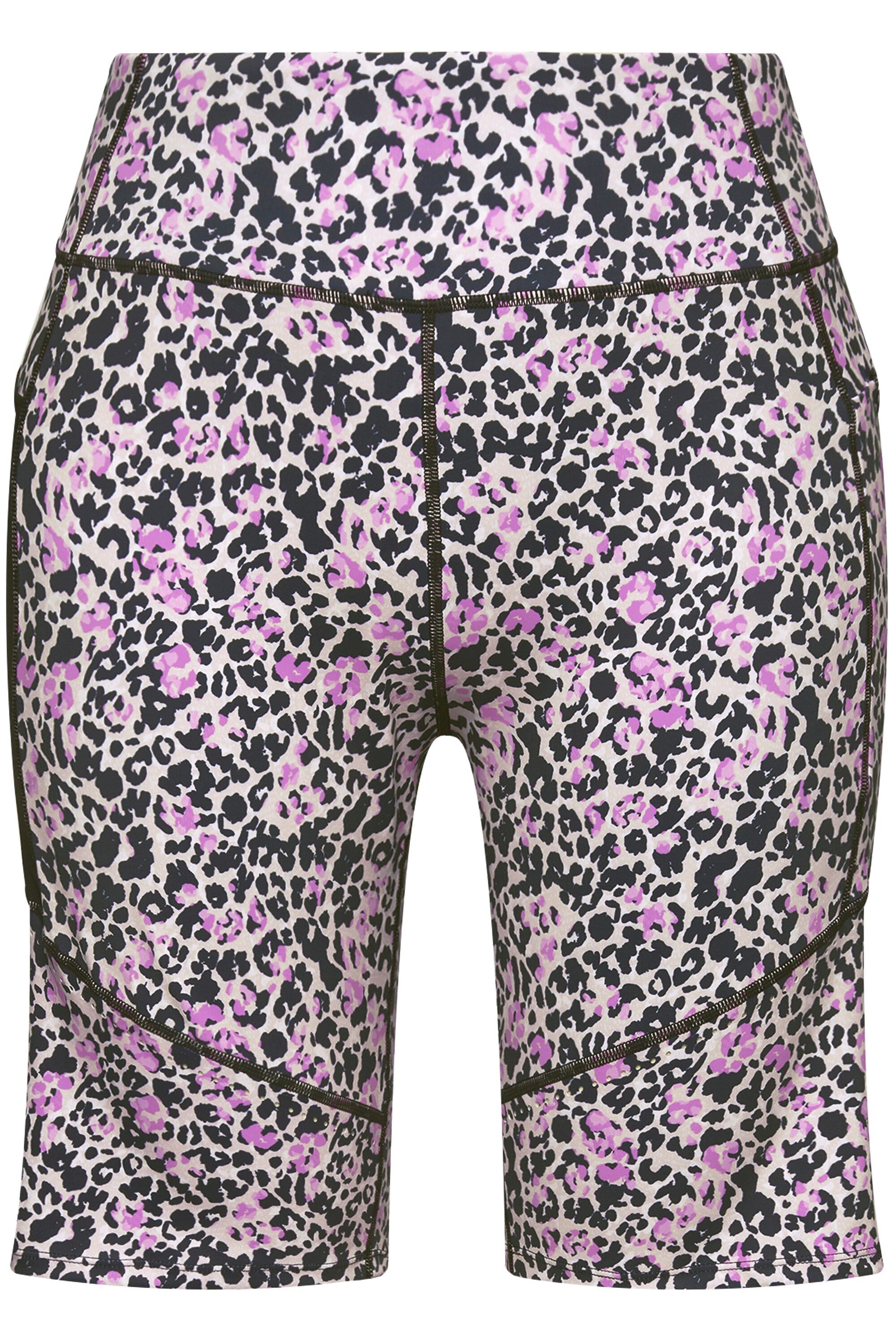 Ulla Popken Leggings Leggings-Shorts schnelltrocknend Lochmuster günstig online kaufen