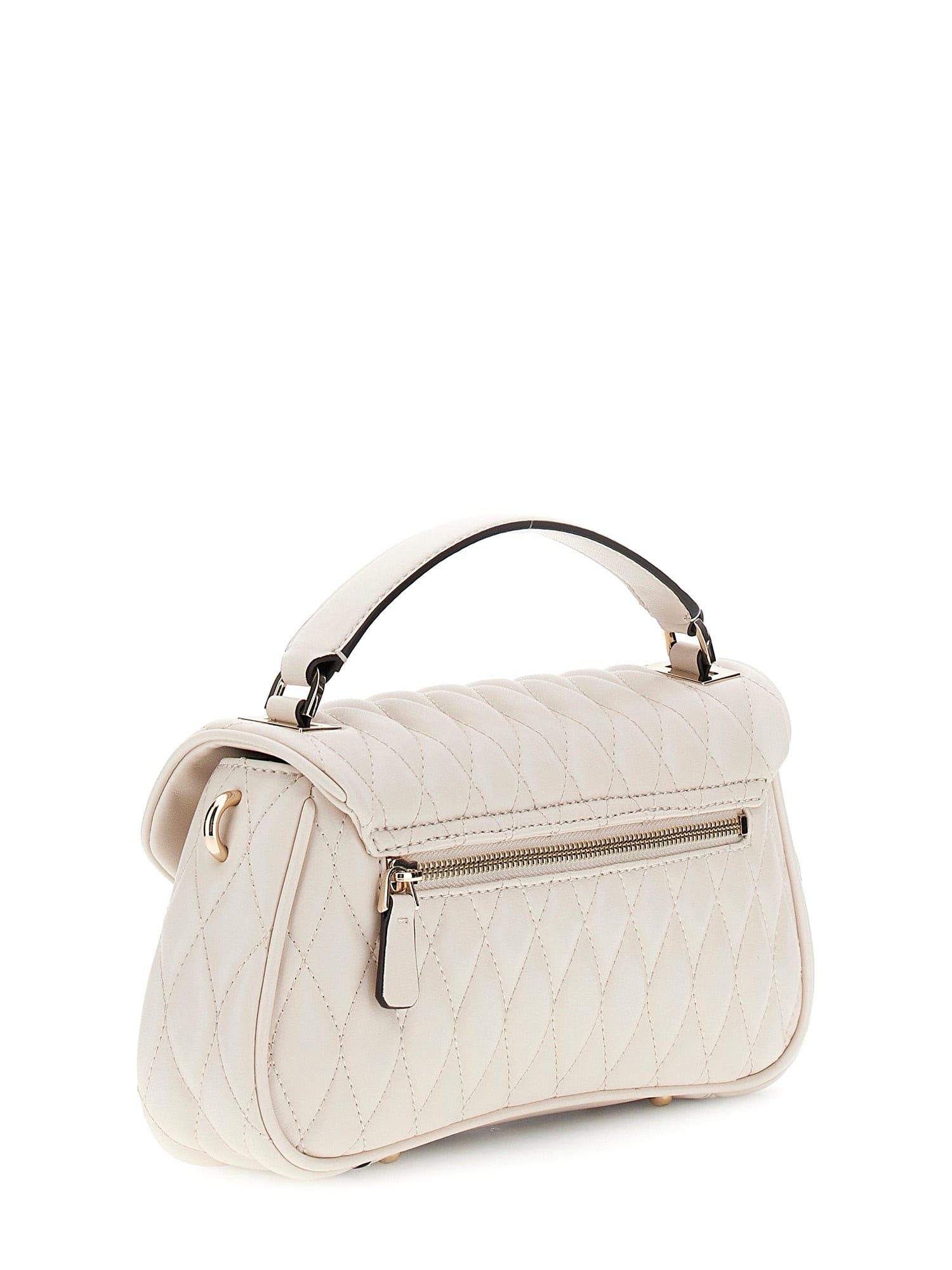 Guess Umhängetasche HWQG8122200 VALLA TOP HANDLE FLAP Woman Handtasche (Stück, 1), Logoschriftzug