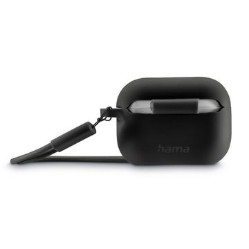Hama Kopfhörer-Schutzhülle Schutzhülle aus Silikon für das Ladecase AirPods 2. Generation, Kratzfestes Sleeve, Ultra Slim, Wireless Charging kompatibel