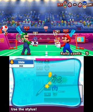 MARIO & SONIC BEI DEN OLYMPISCHEN SPIELEN LONDON 2012 Nintendo 3DS