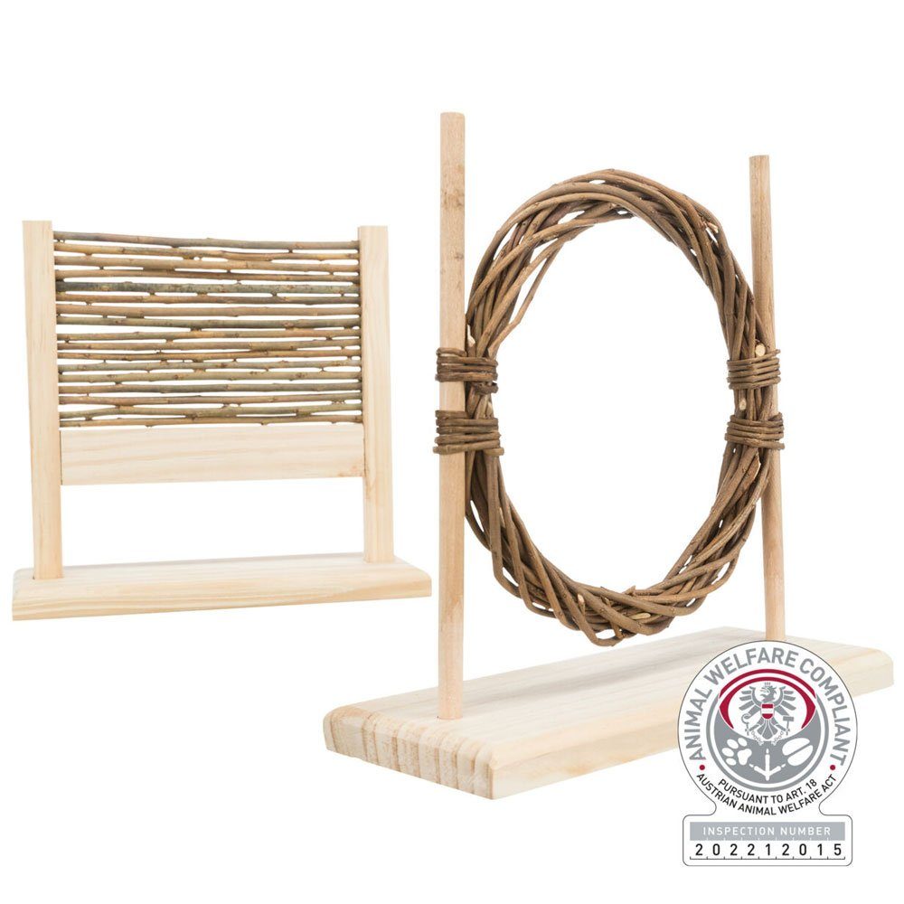 Tier-Beschäftigungsspielzeug Trixie Agility Set für Zwergkaninchen und Ratten