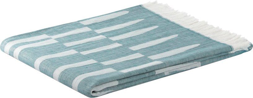 Plaid Coast Patrol, Biederlack, mit Leinen, Kuscheldecke | Plaids