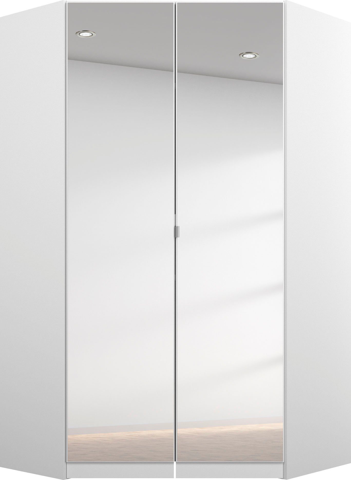 rauch Eckkleiderschrank Kleiderschrank Schrank Garderobe Garderobenschrank Eckschrank HOMBURG