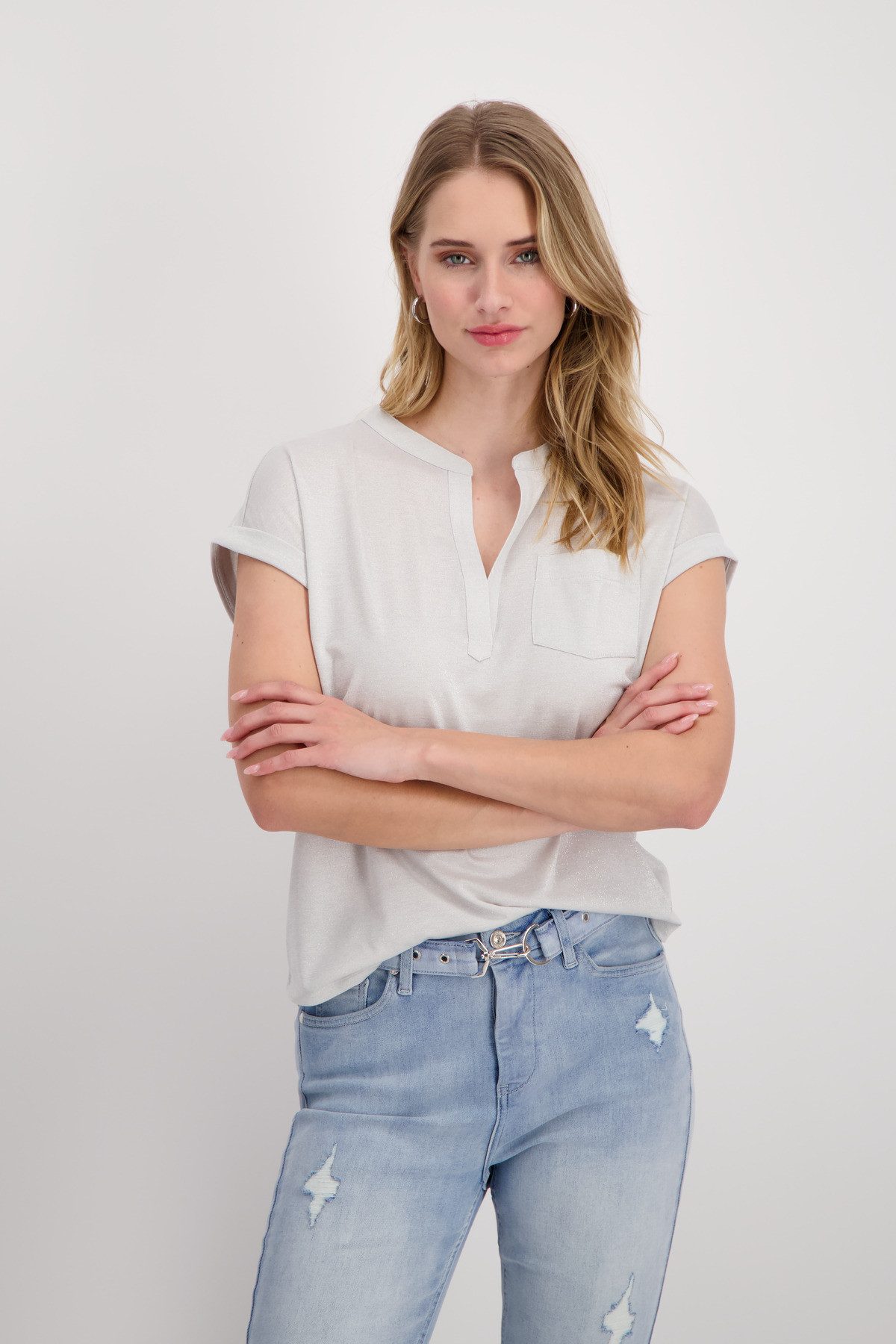 Monari Kurzarmshirt