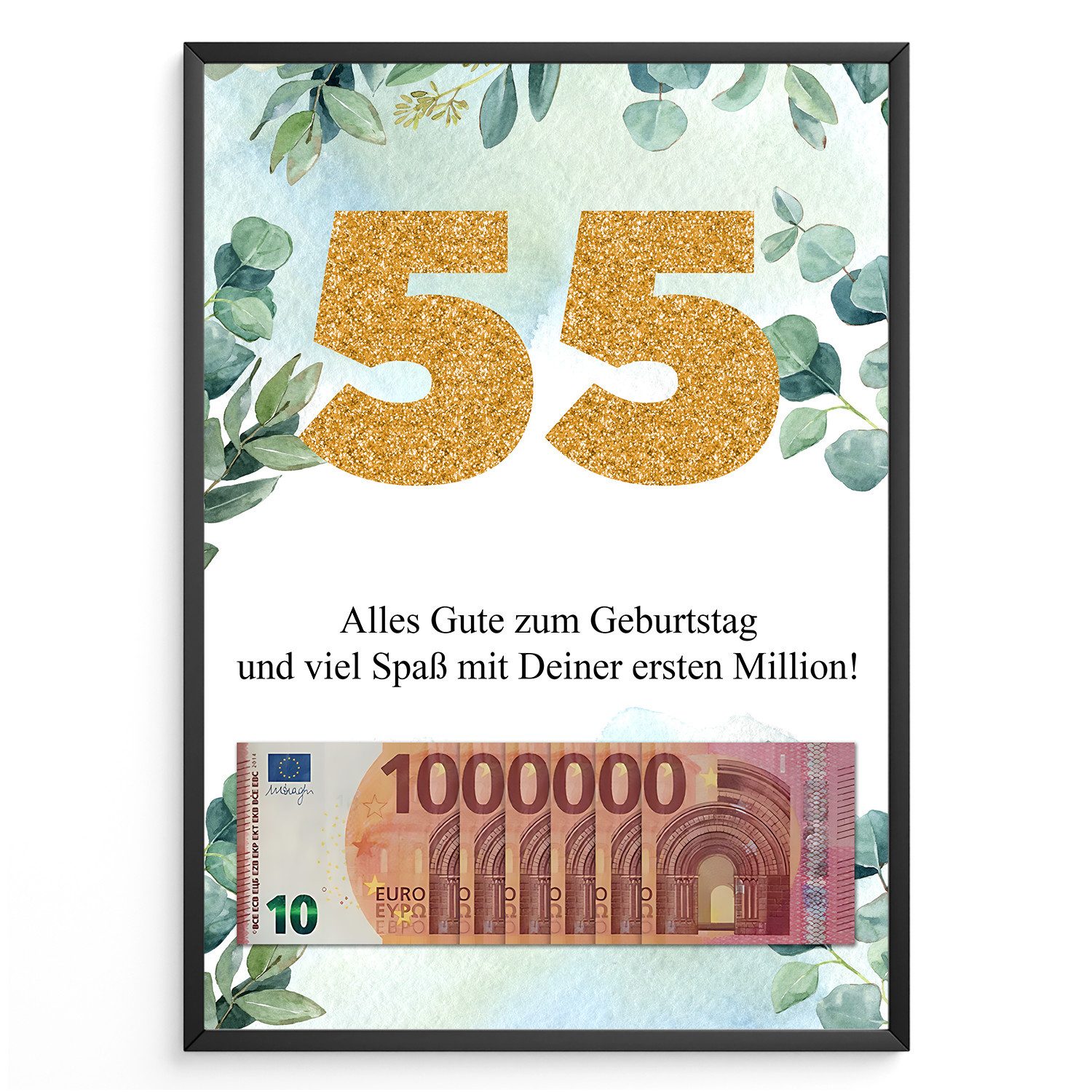 Tigerlino Poster Geldgeschenk Geburtstag Frauen Männer günstig online kaufen