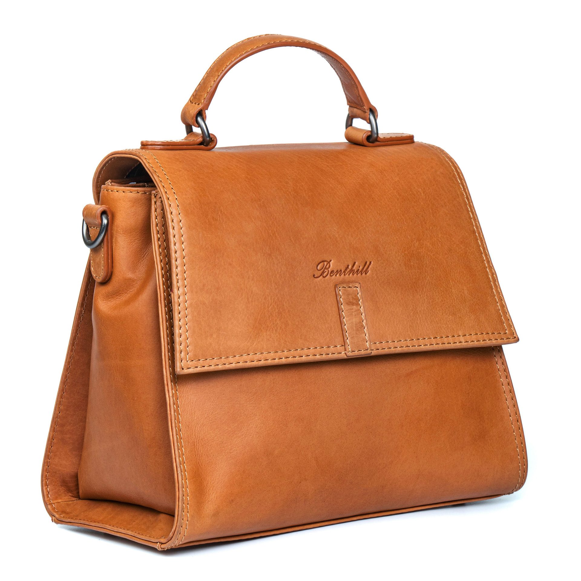 Benthill Henkeltasche Damen Echt Leder Henkeltasche Kleine Tasche Frauen Ha günstig online kaufen