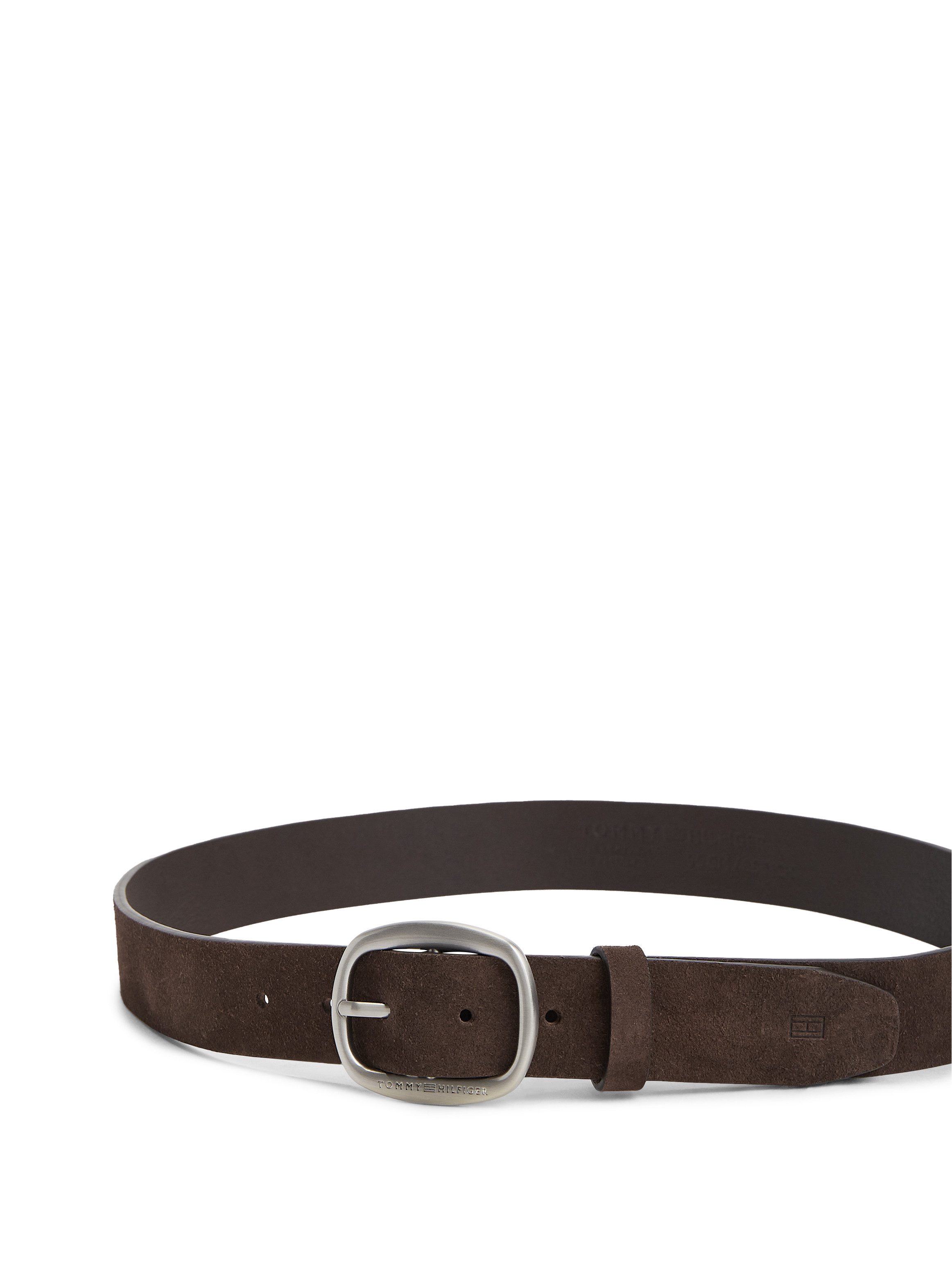Tommy Hilfiger Ledergürtel TH CASUAL 3.5 SUEDE aus Veloursleder