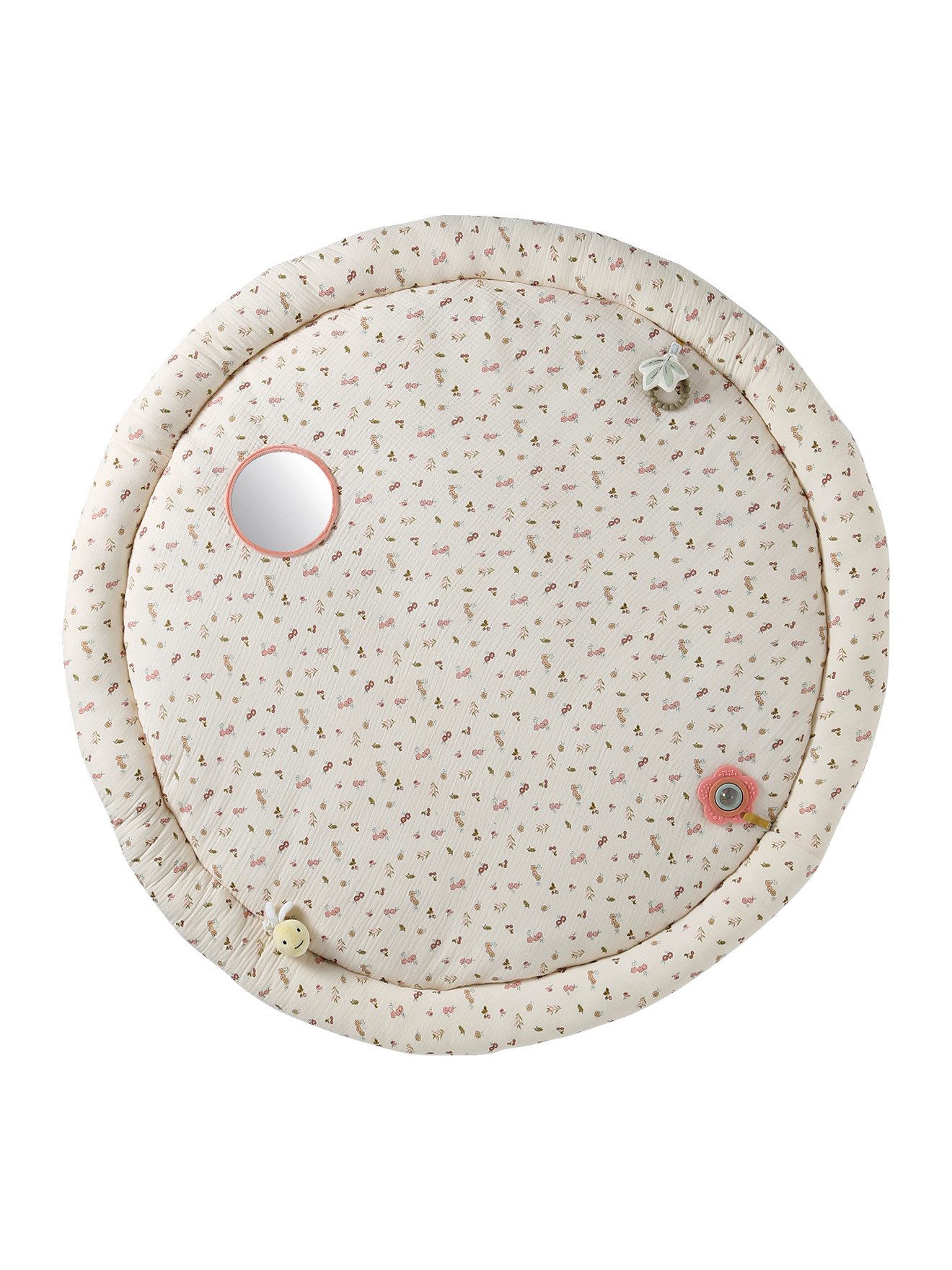Krabbeldecke Baby Activity-Decke mit Spielbogen & Umrandung, vertbaudet