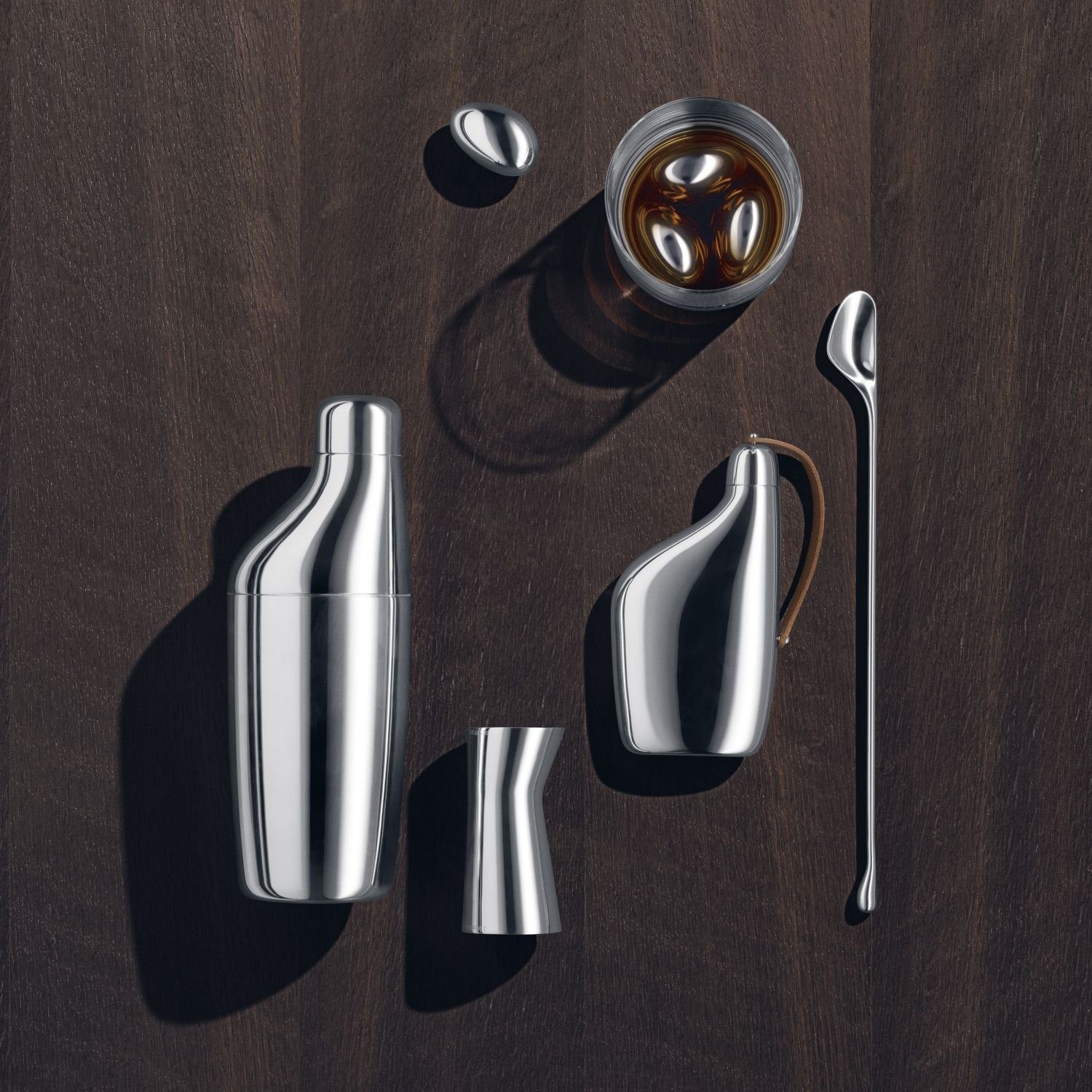 Georg Jensen Flachmann Sky