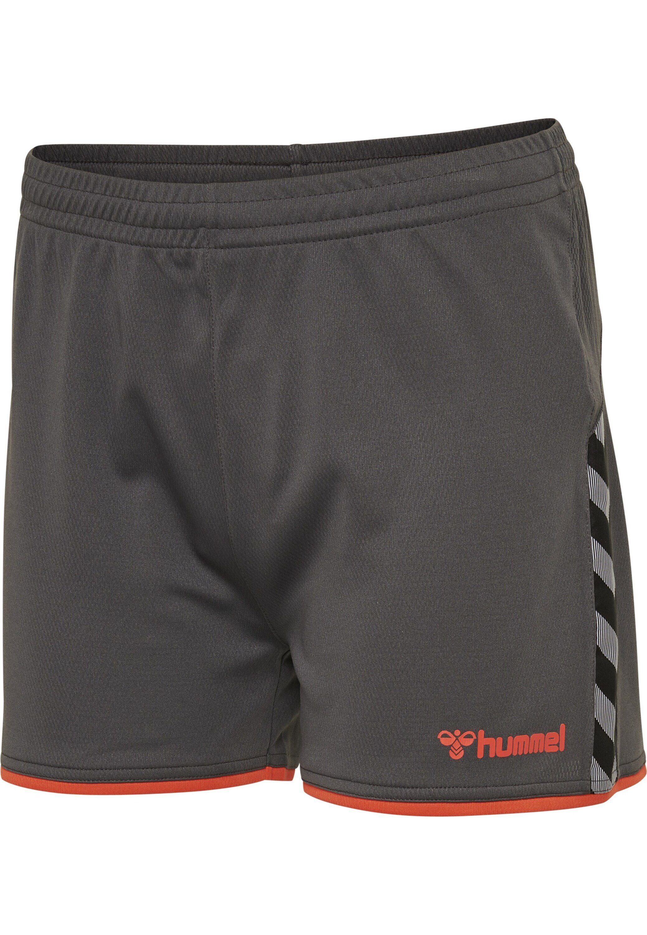 hummel Sporthose Poly (1-tlg) Weiteres Detail Grau | Shorts