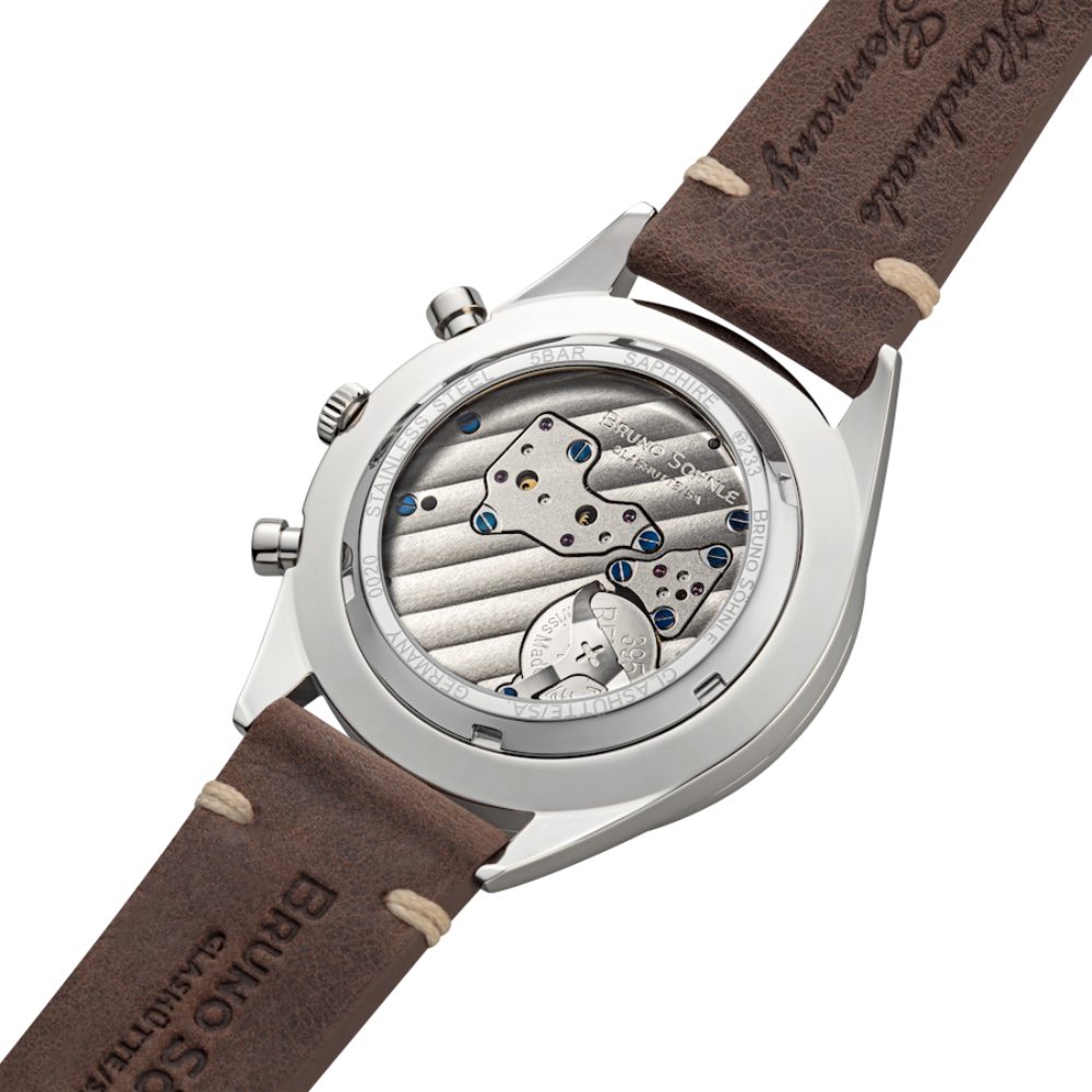 BRUNO SÖHNLE Luxusuhr 17-13233-241 Merano Chronograph, Bruno Söhnle, Herren, Chronograph, Kalbsleder