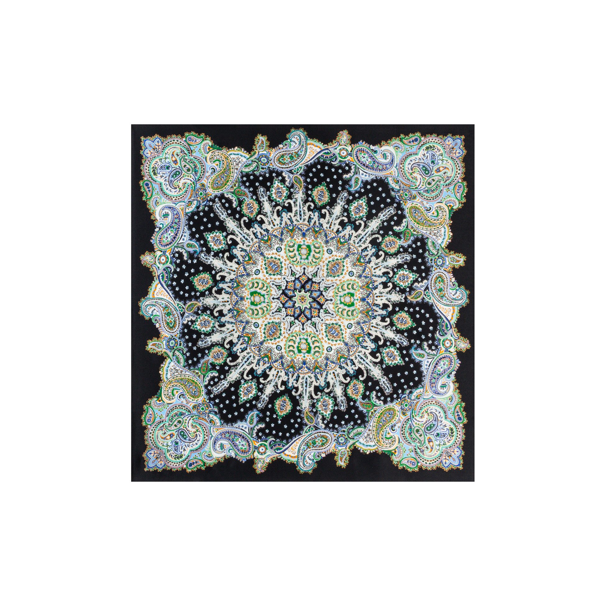 Roeckl Seidentuch DUNJA 65X65, Seidentuch in Paisley Muster