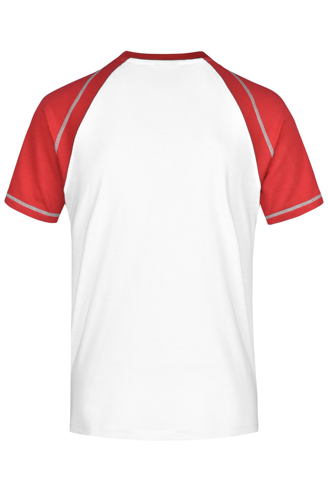 James & Nicholson T-Shirt 3er-Pack Sportliches Herren T-Shirt mit Raglanärmeln JN010 (Spar-Set, 3er-Pack) Hochwertiger Single Jersey