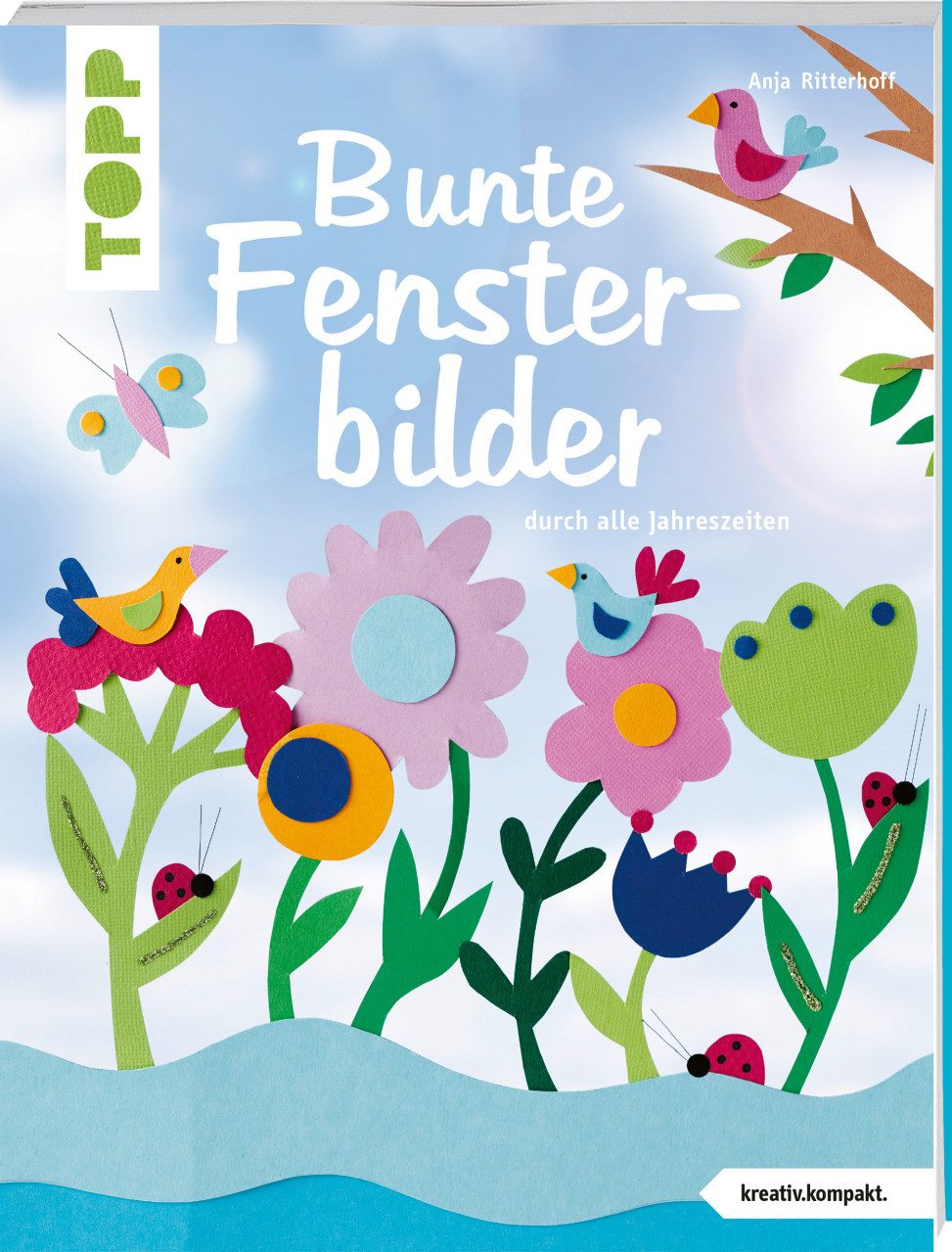 TOPP Kreativ Malbuch Bunte Fensterbilder durch alle Jahreszeiten