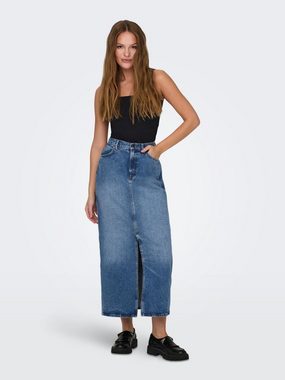 ONLY Jeansrock ONLCILLA LONG SLIT SKIRT DNM NOOS