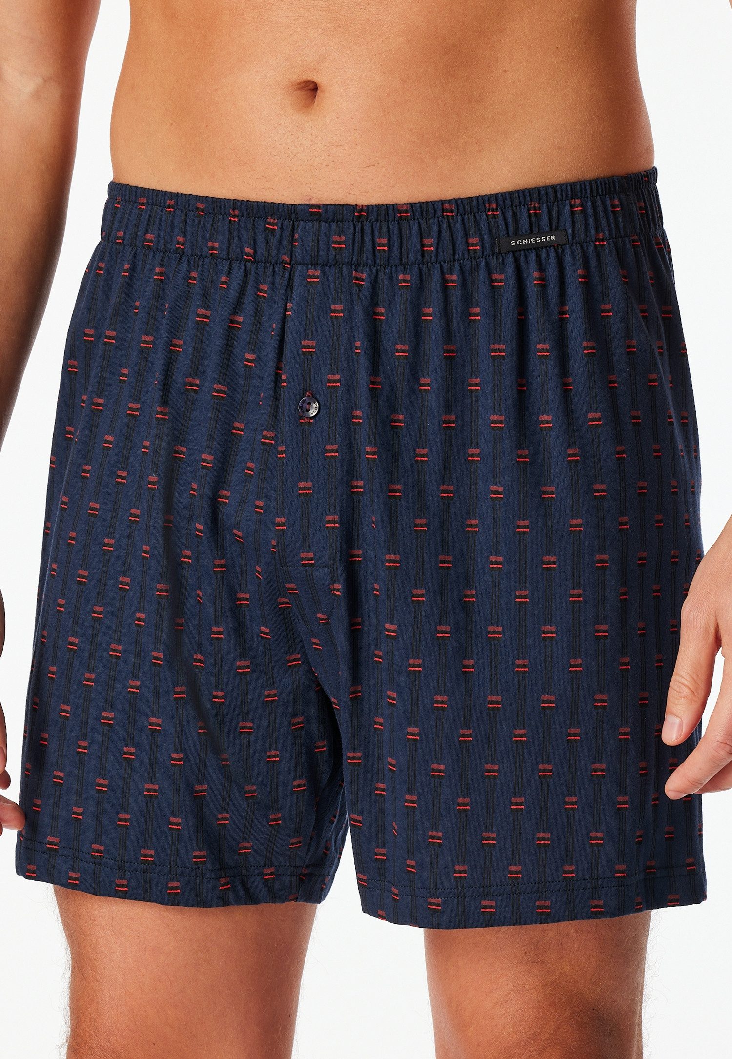 Schiesser Weiter Boxer Boxershorts Multipacks (2er Pack) ideal als Geschenk, mit Eingriff