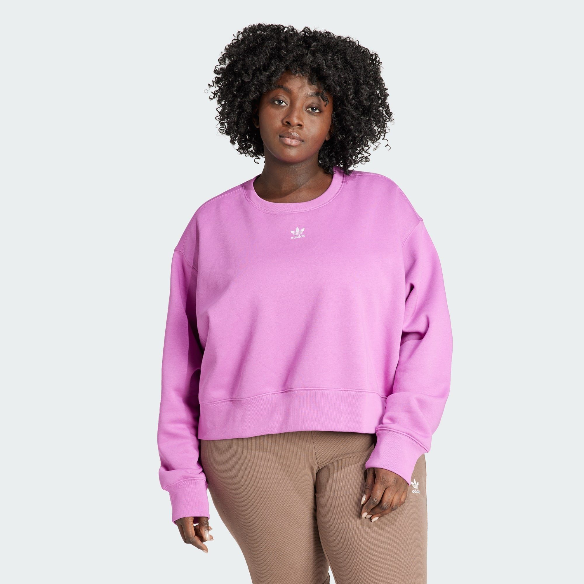 adidas Originals Sweatshirt ADICOLOR ESSENTIALS SWEATSHIRT – GROSSE GRÖSSEN Semi Pulse Lilac