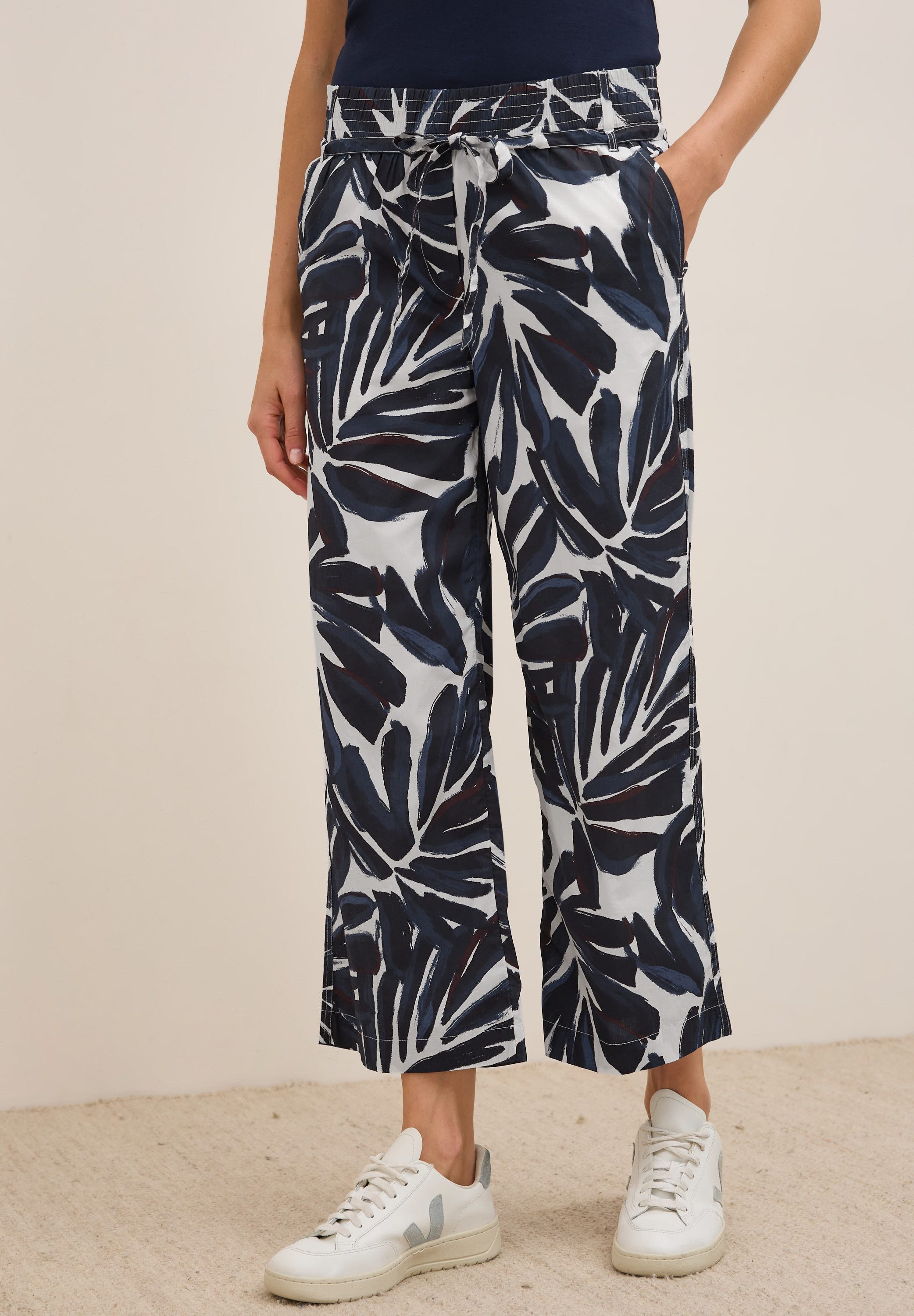 CECIL Stoffhose Style NEELE Sommerhose mit grafischem Muster günstig online kaufen