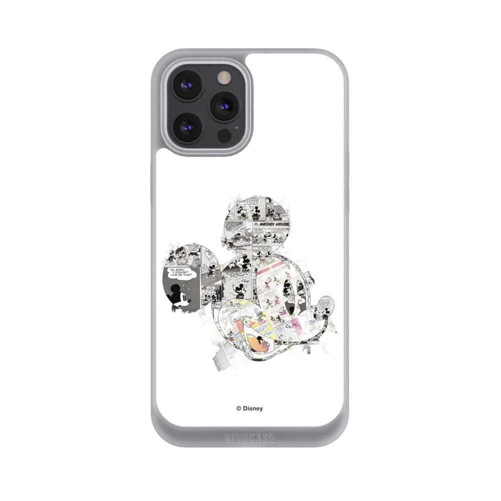 NIVOCASE Handyhülle Mickey Mouse Offizielles Lizenzprodukt Disney Mickey Mouse - Collage, Apple iPhone 12 Pro Max Handyhülle Hülle NIVOpure Case Frozen