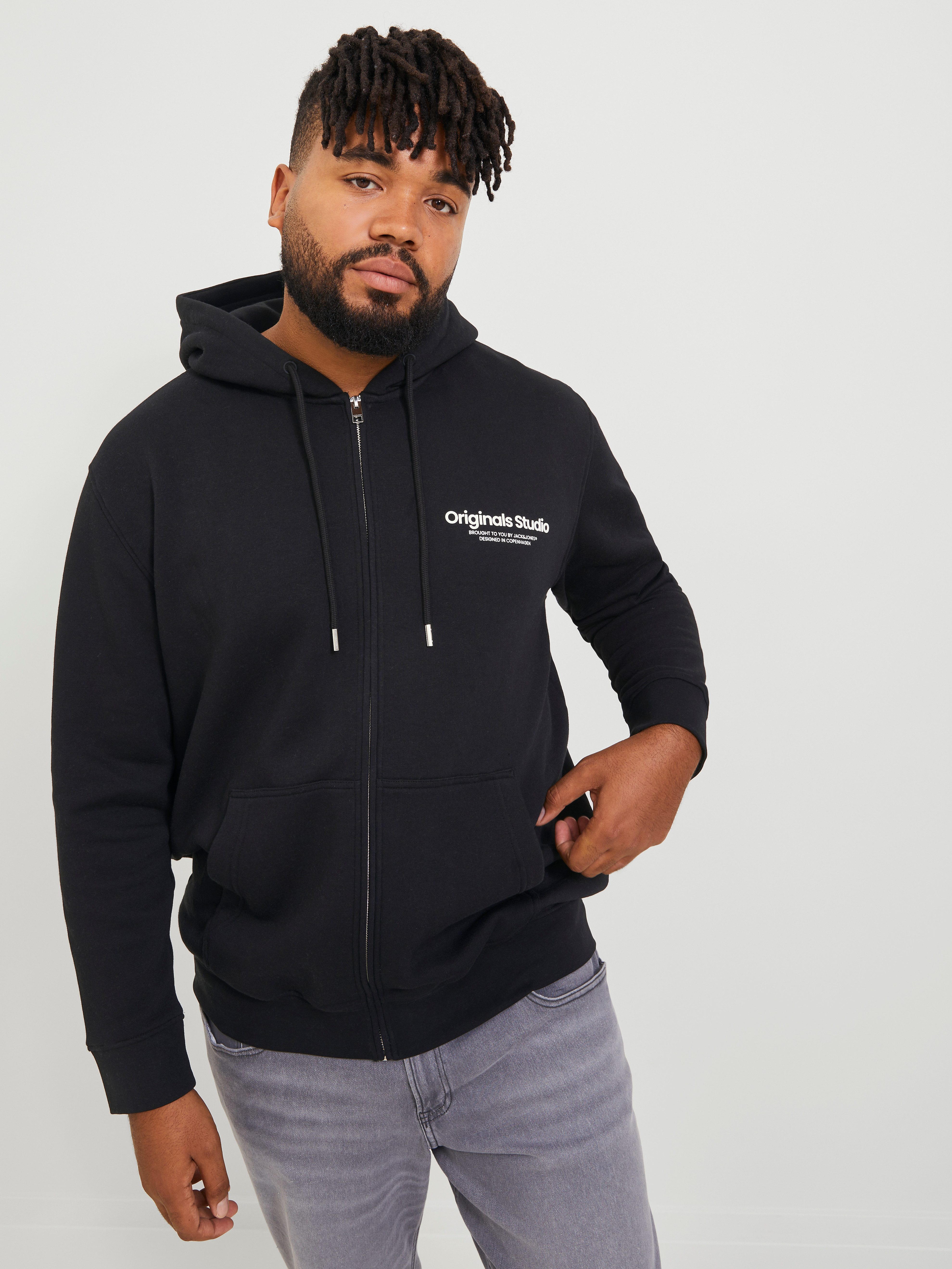 Jack & Jones PlusSize Kapuzensweatjacke JORVESTERBRO günstig online kaufen