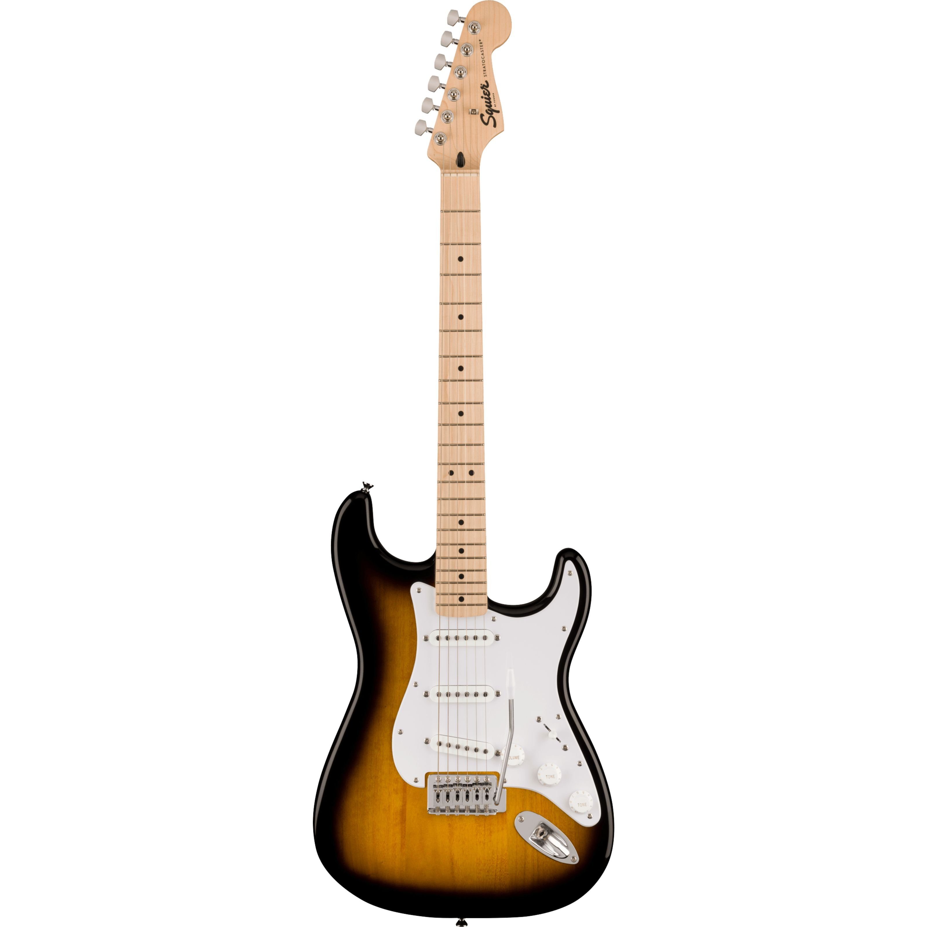 Squier E-Gitarre, E-Gitarren, ST-Modelle, Sonic Stratocaster MN 2-Color Sunburst - E-Gitarre