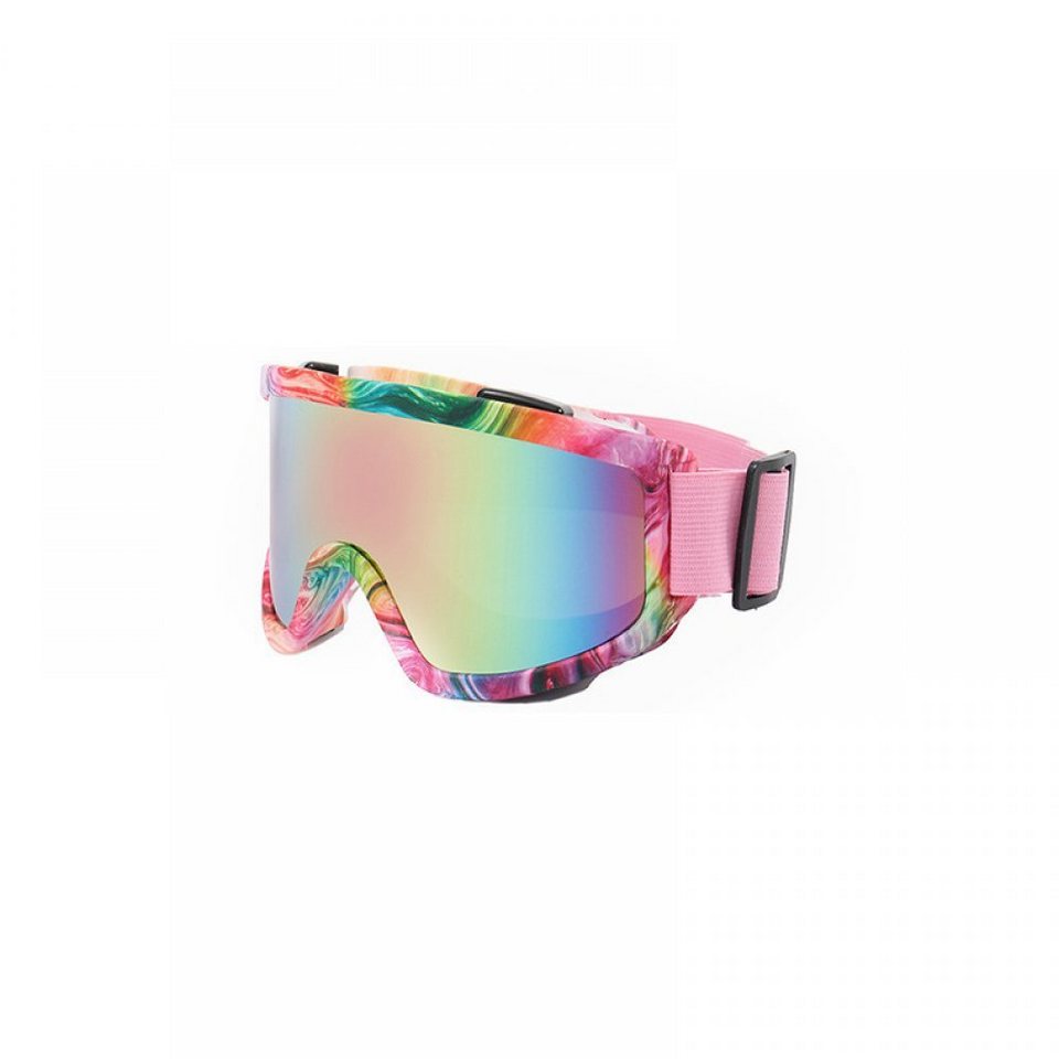 Invanter Skibrille Doppel Layer Anti-Fog Klettern Skispiegel