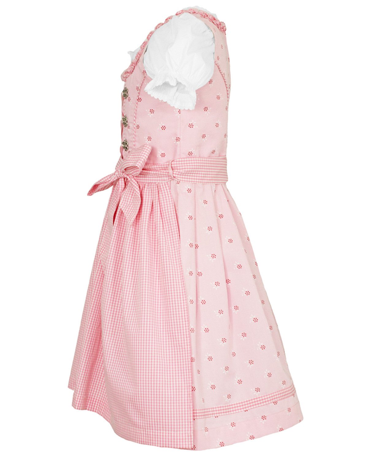 Maddox Dirndl Kinderdirndl 'Zillertal' 3-tlg., Blümchen Rosa We