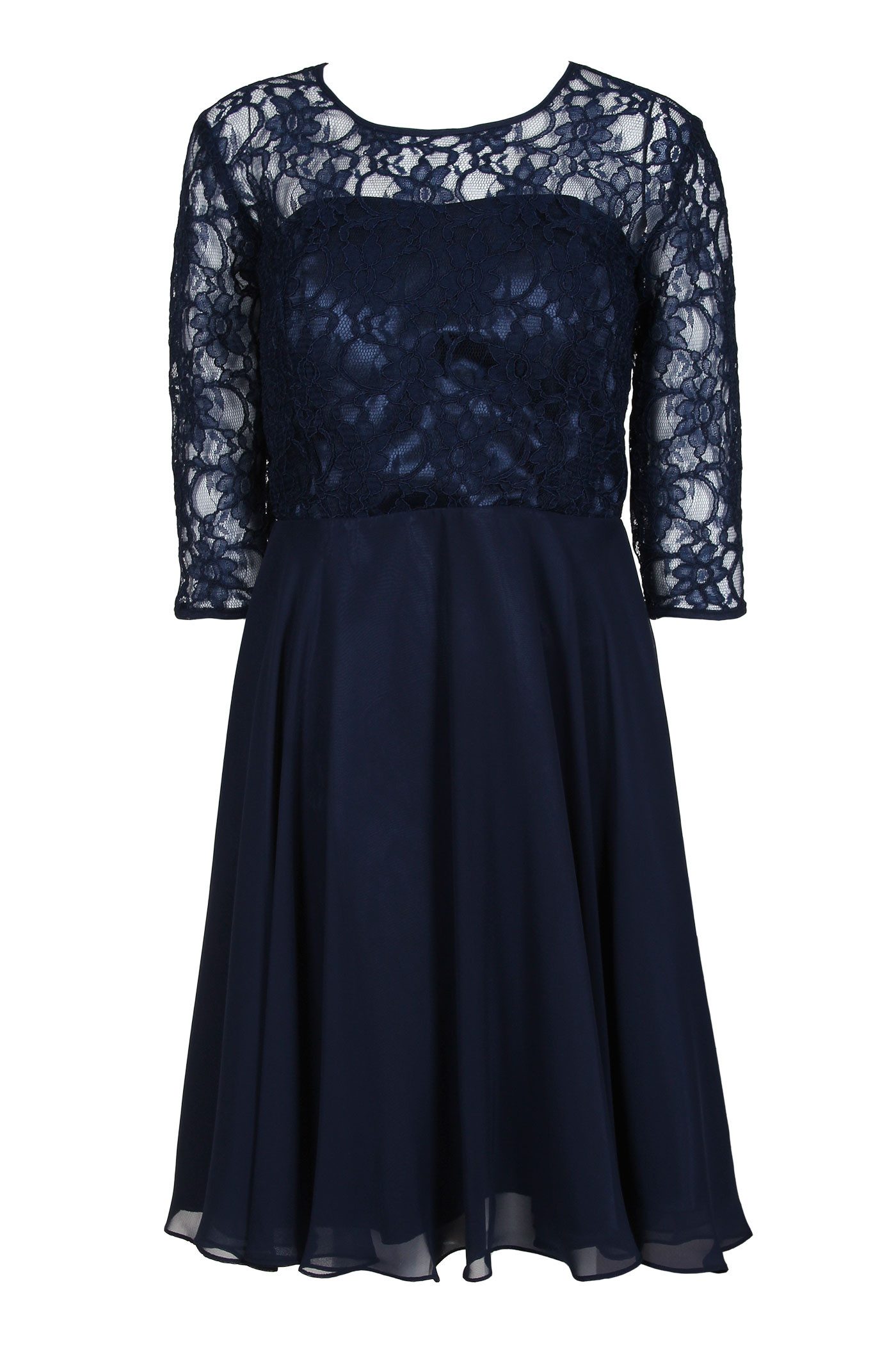 G.O.L. Cocktailkleid Chicy blau