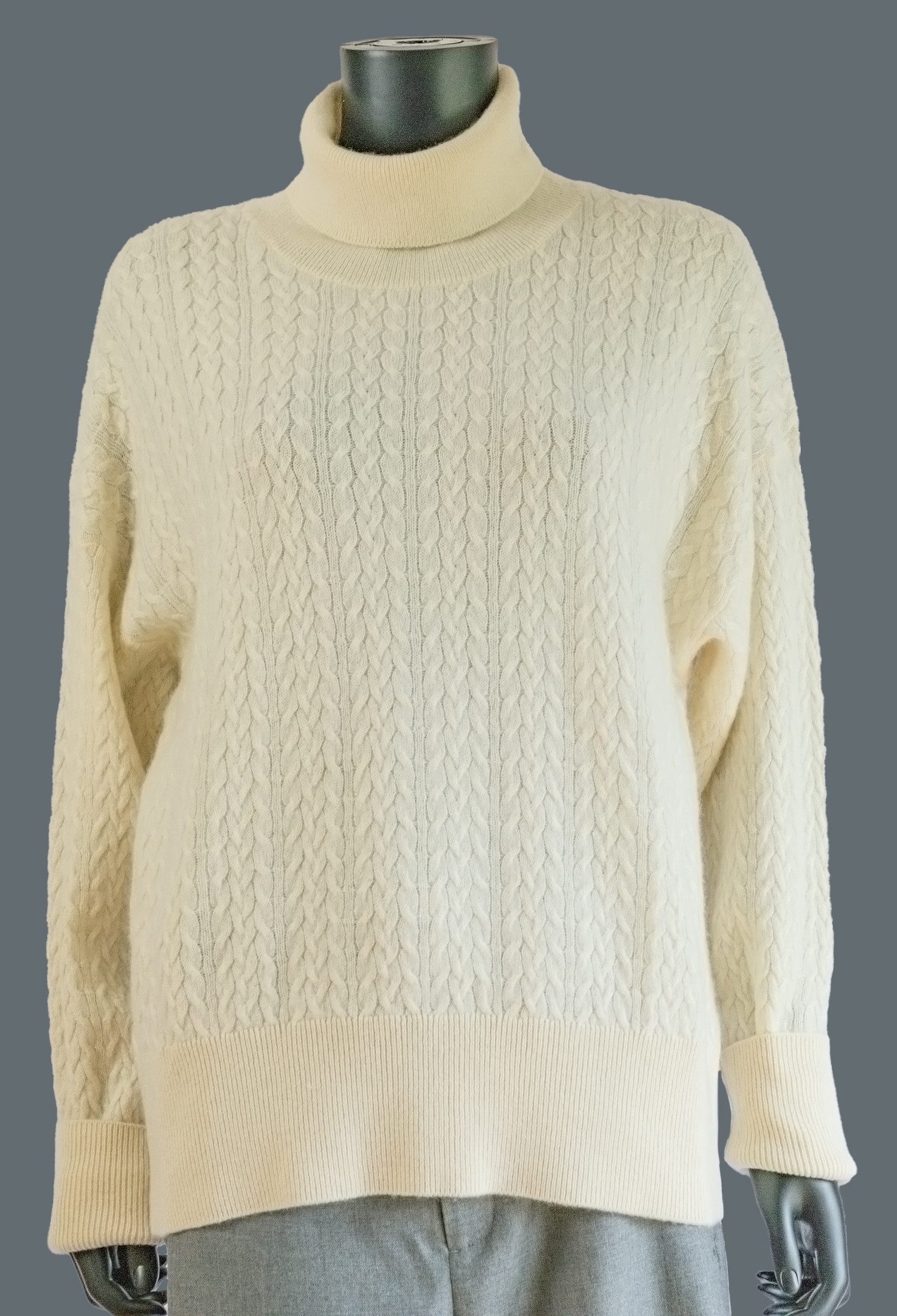Ariun Kaschmirpullover mit Zopfmuster