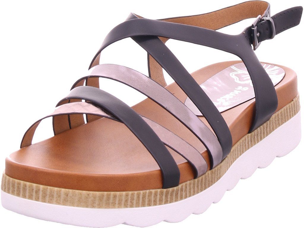 MARCO TOZZI Marco Tozzi Damen Sandalette Damen Sandale Sandalette Sommerschuhe schwarz 2-2-28412-24/096-096 Slipper