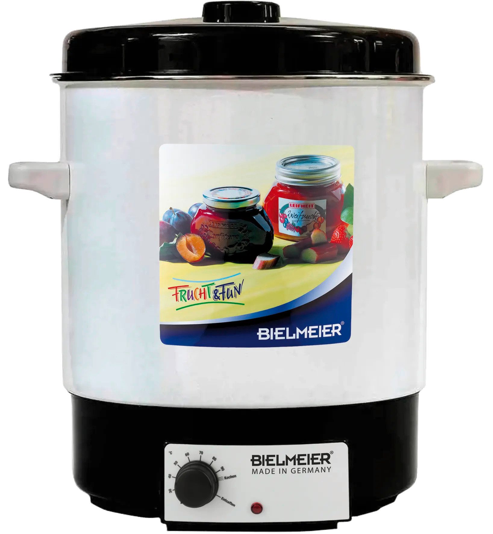 Bielmeier Einkochautomat einwecken Emaille, 2000 W, BHG 680.0 Made in Germany (B680060)