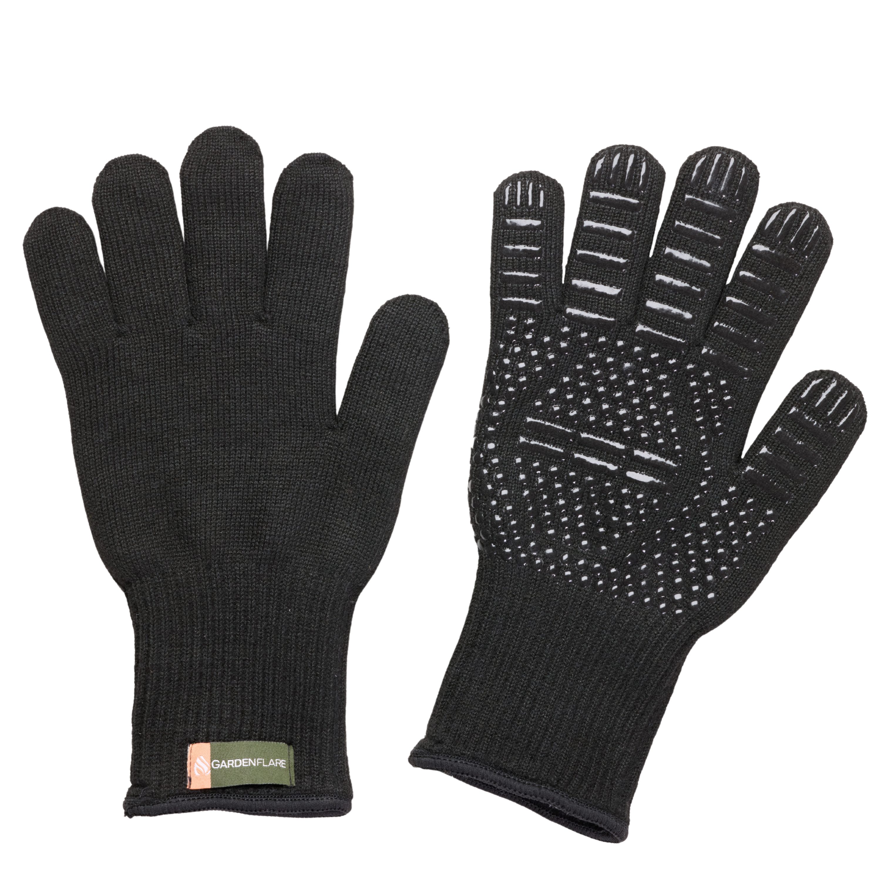 Gardenflare Feuerkorb GARDENFLARE Feuerrohr Zubehör, Grillhandschuhe & Glasreiniger