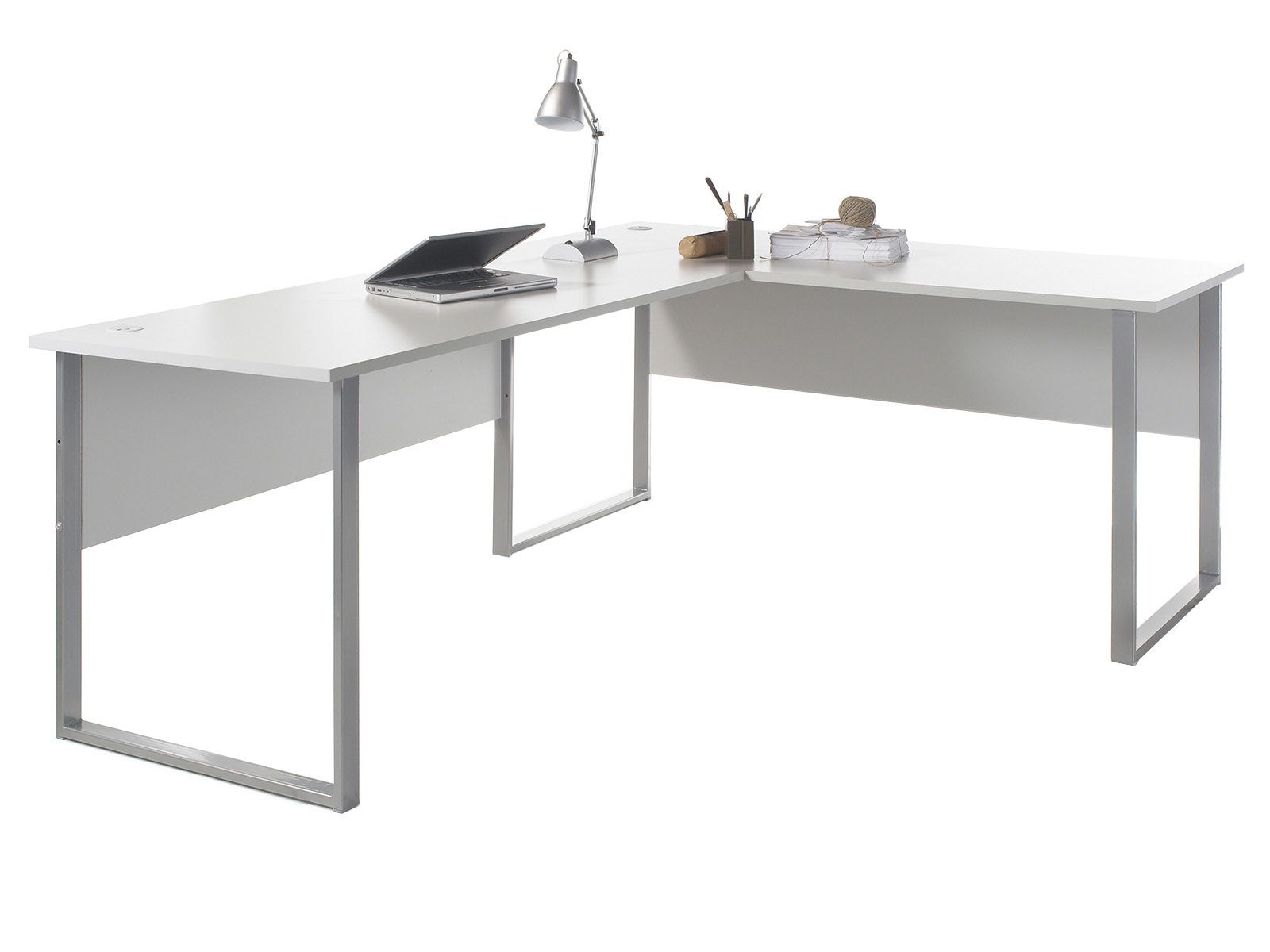 PREISBRECHER Schreibtisch Olivia, 223 x 77 x 73 cm (B/H/T)