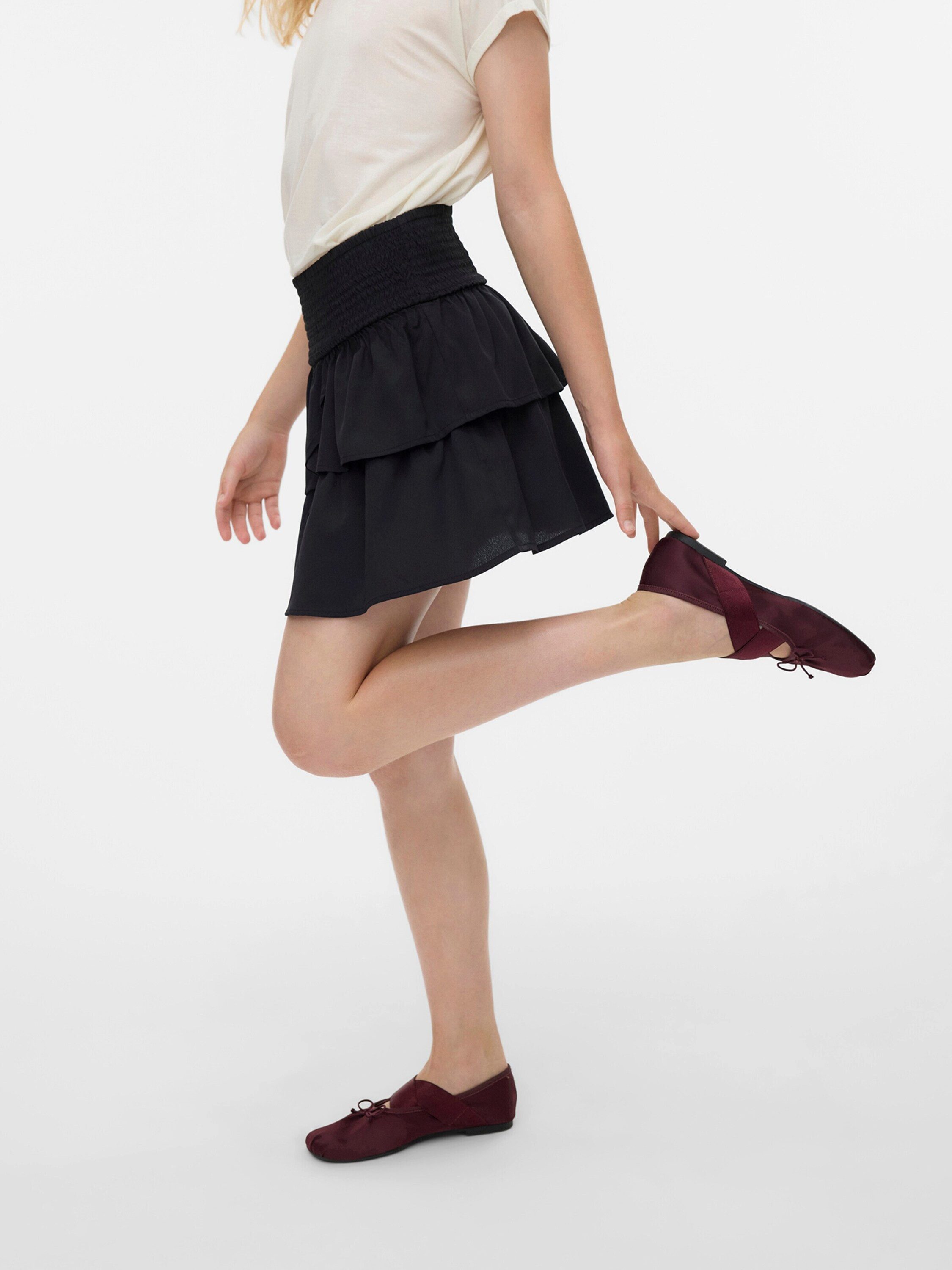 Vero Moda Girl Minirock VMEmma (1-tlg) Volant