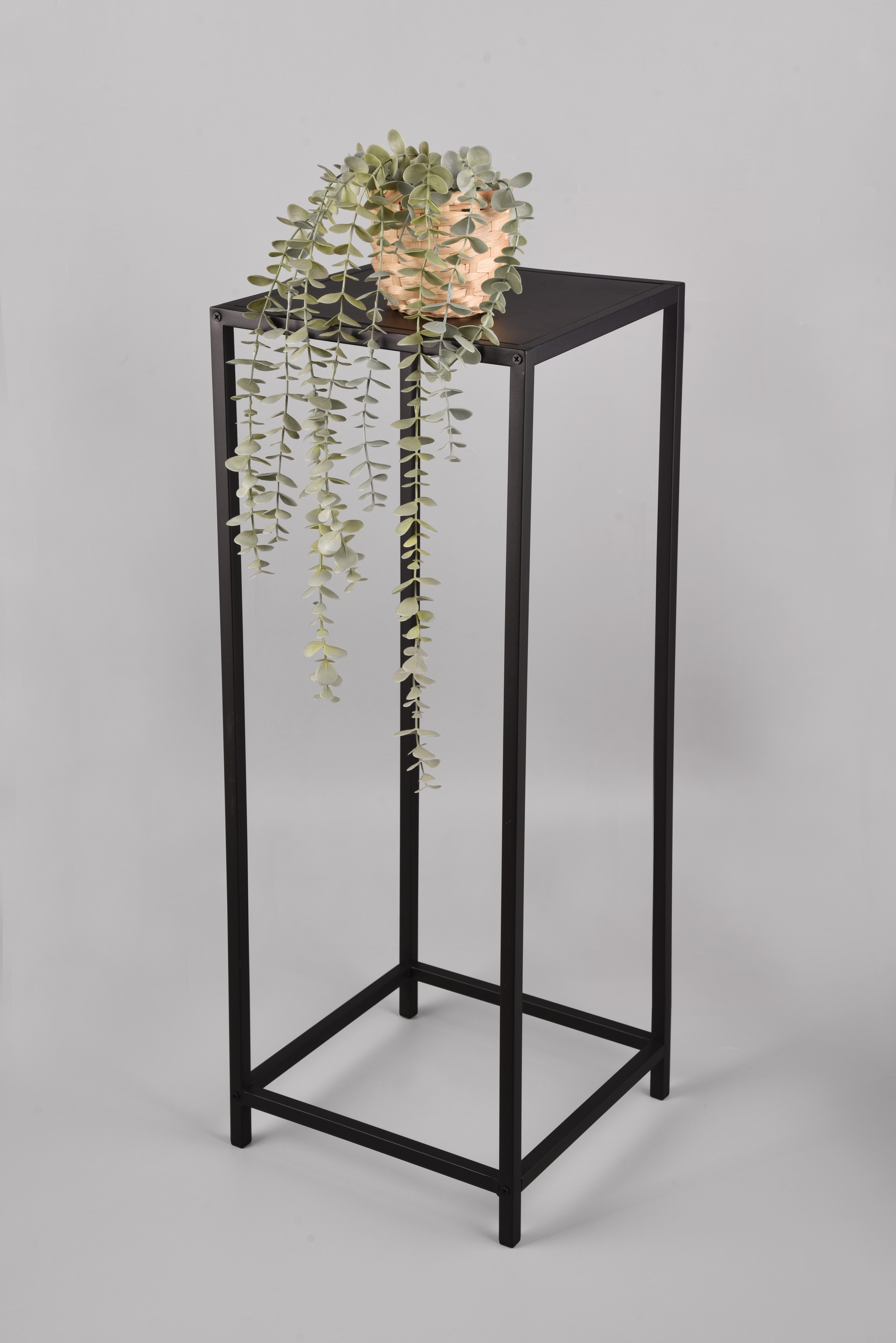 MIRRORS AND MORE Beistelltisch Veronika, schwarzes Metallgestell günstig online kaufen