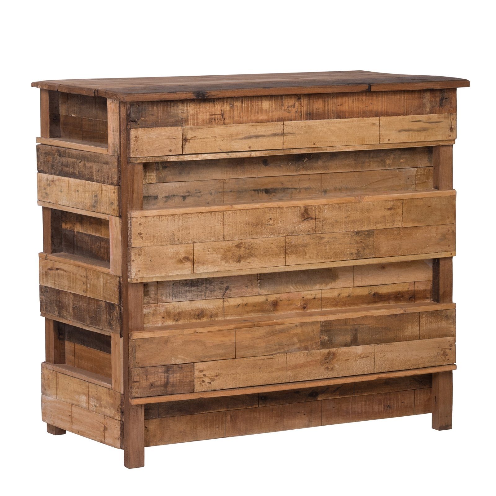Barschrank BARSCHRANK "BASTA", 150x100x50 (BxHxT), Massivholz, Bartresen