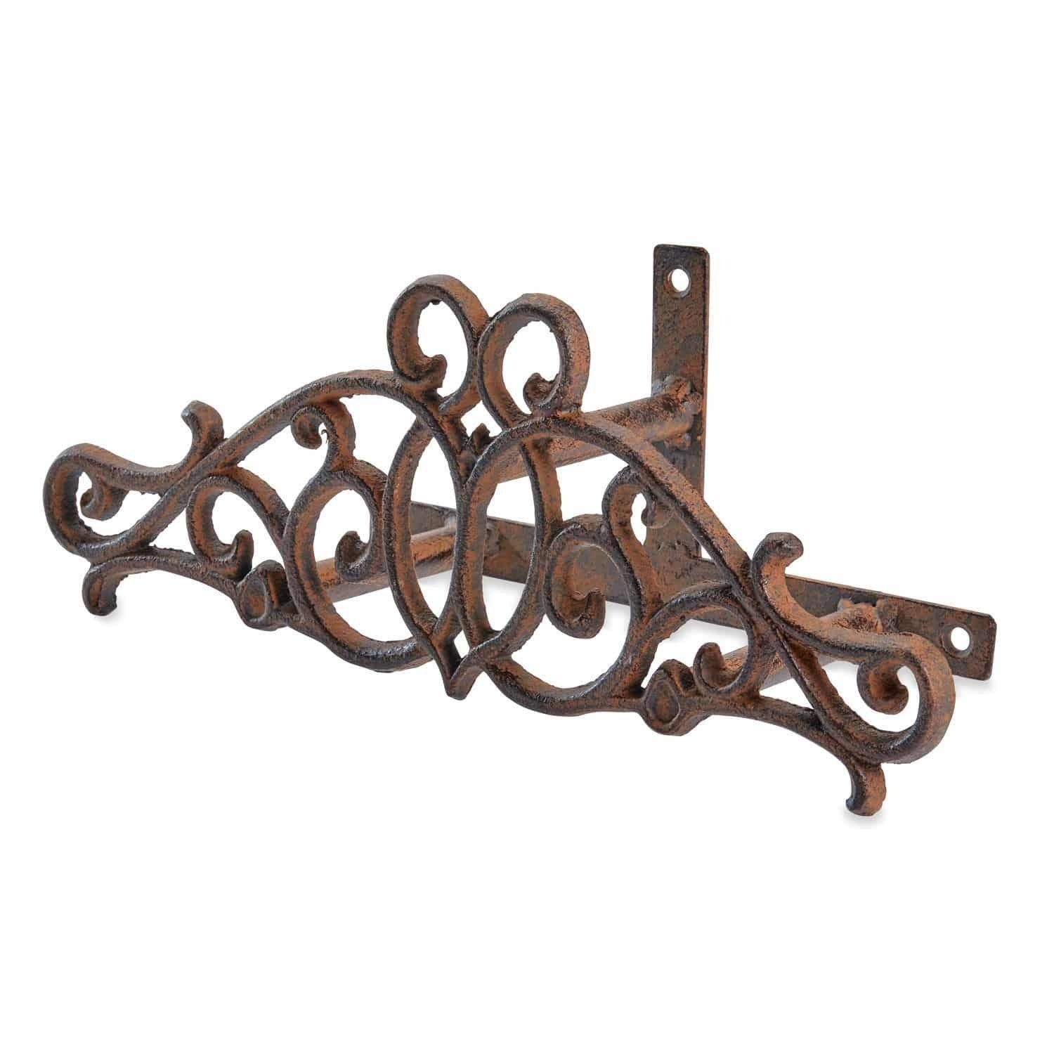 Gartenfigur Schlauchhalter Dorhal antikbraun