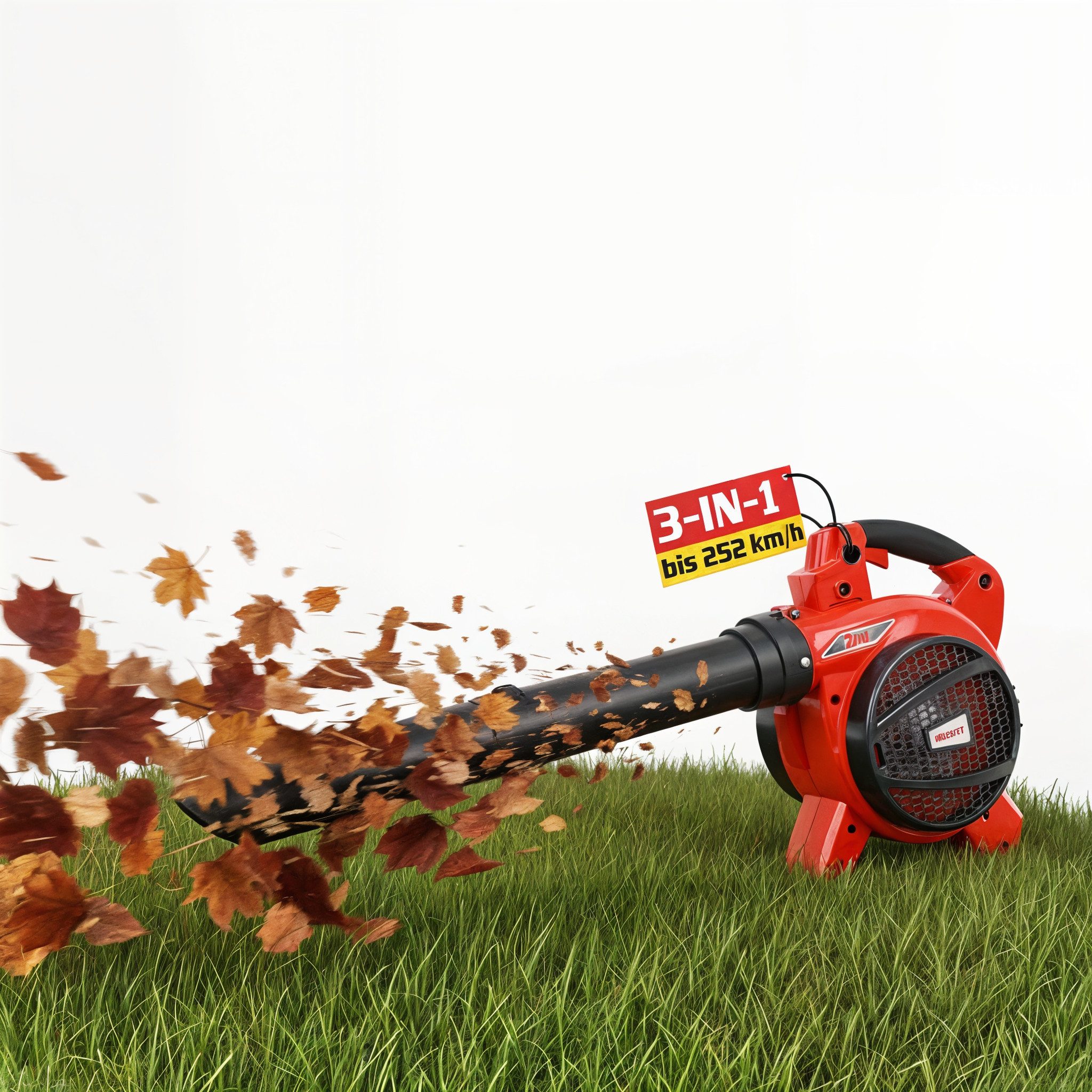 Hecht Benzin-Laubbläser 9280 3in1 Laubsauger Laubhäcksler, 1 PS, 50 Liter F günstig online kaufen