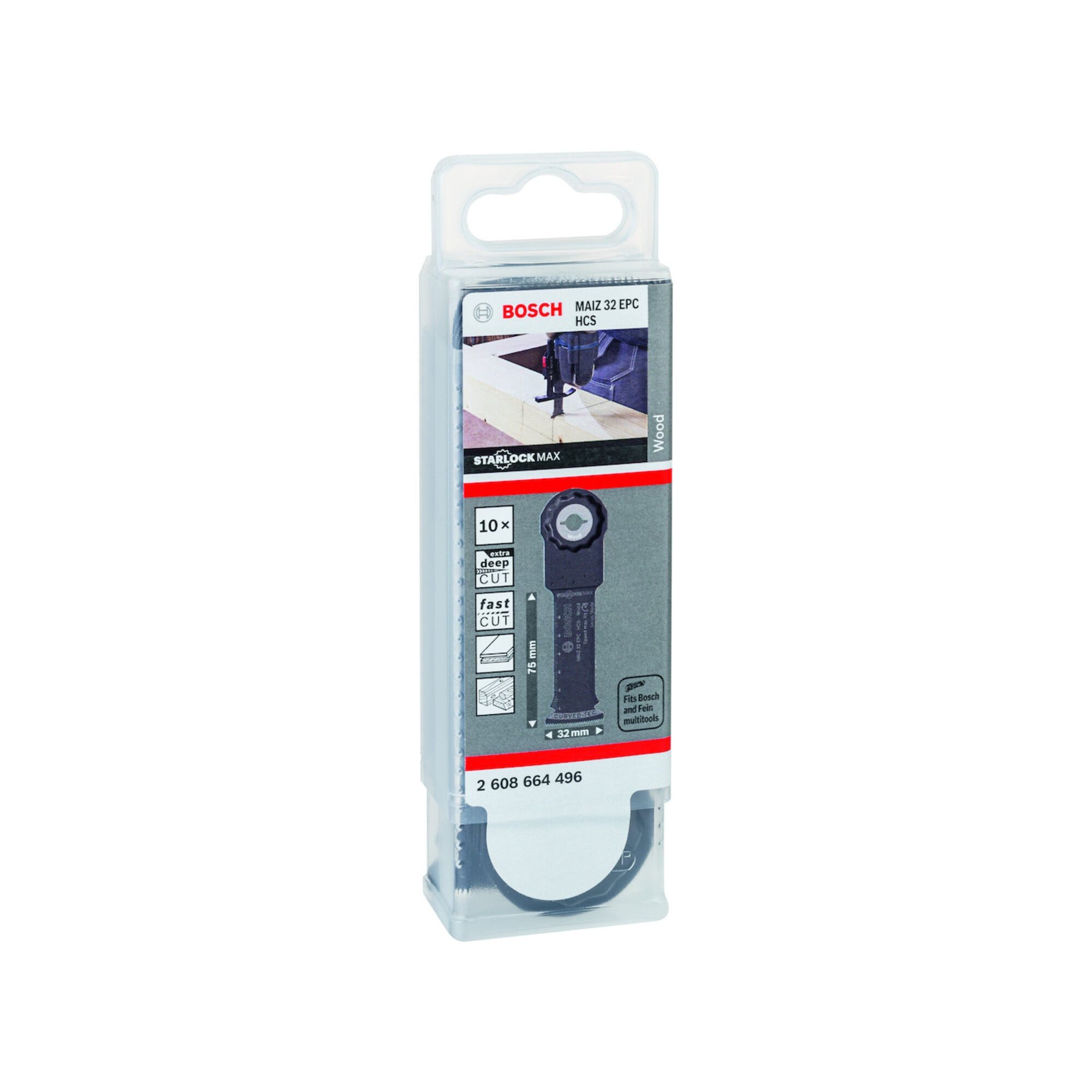 Bosch Professional Multitool Bosch HCS-Tauchsägeblatt MAIZ 32 EPC VE à 10 Stück StarlockMax