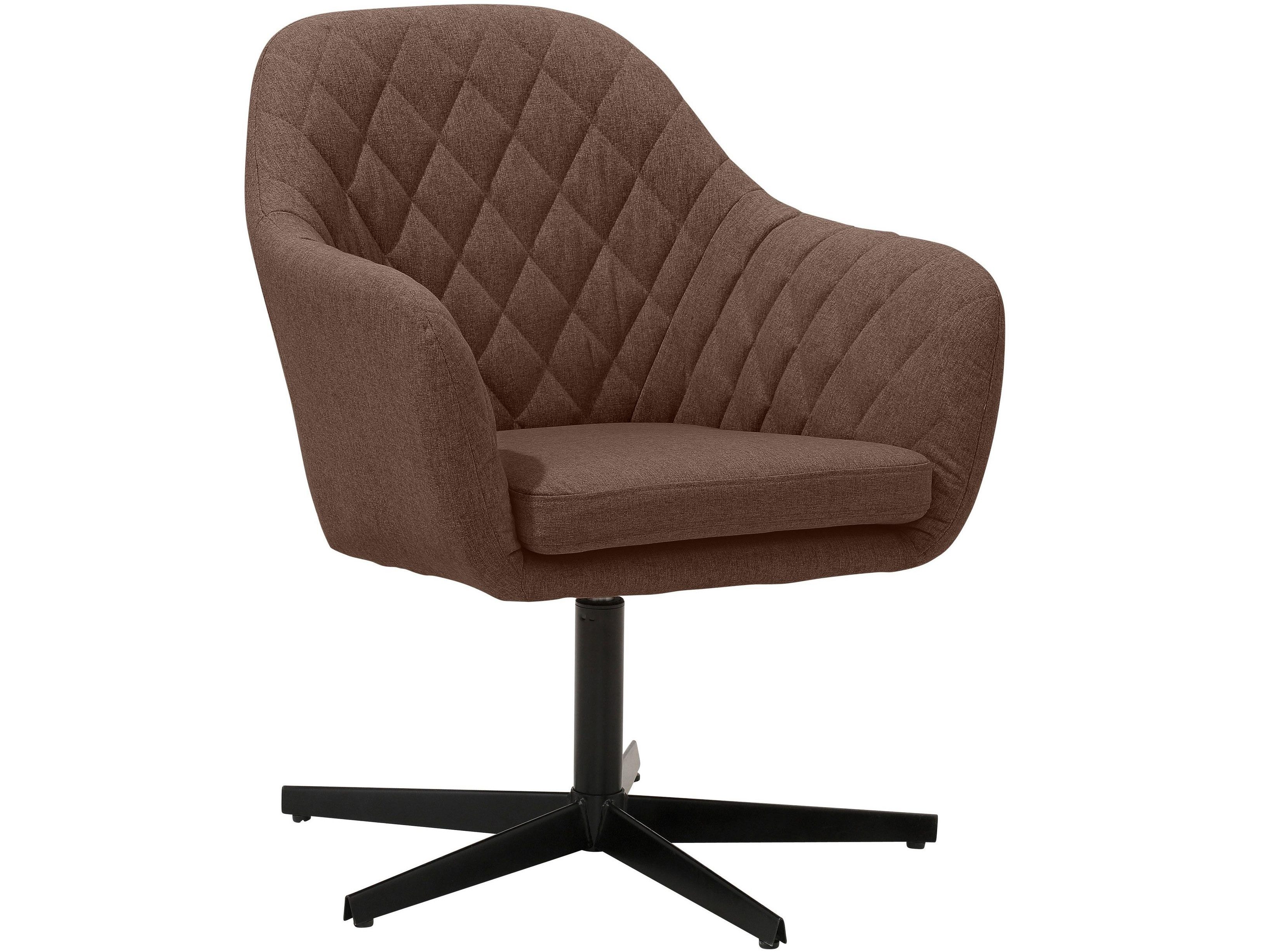 loft24 Esszimmersessel Alfia (1-St), gepolsterter Drehstuhl, günstig online kaufen