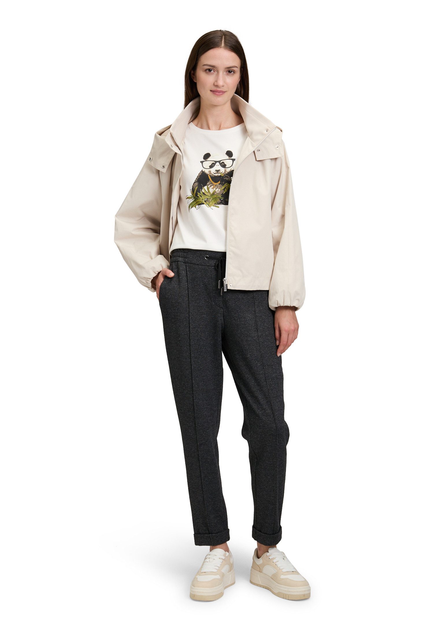 Betty&Co Schlupfhose Damen mit Struktur