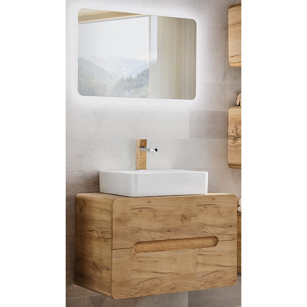 Lomadox Badmöbel-Set LUTON-56-CRAFT, (Spar-Set, 2-St), mit günstig online kaufen
