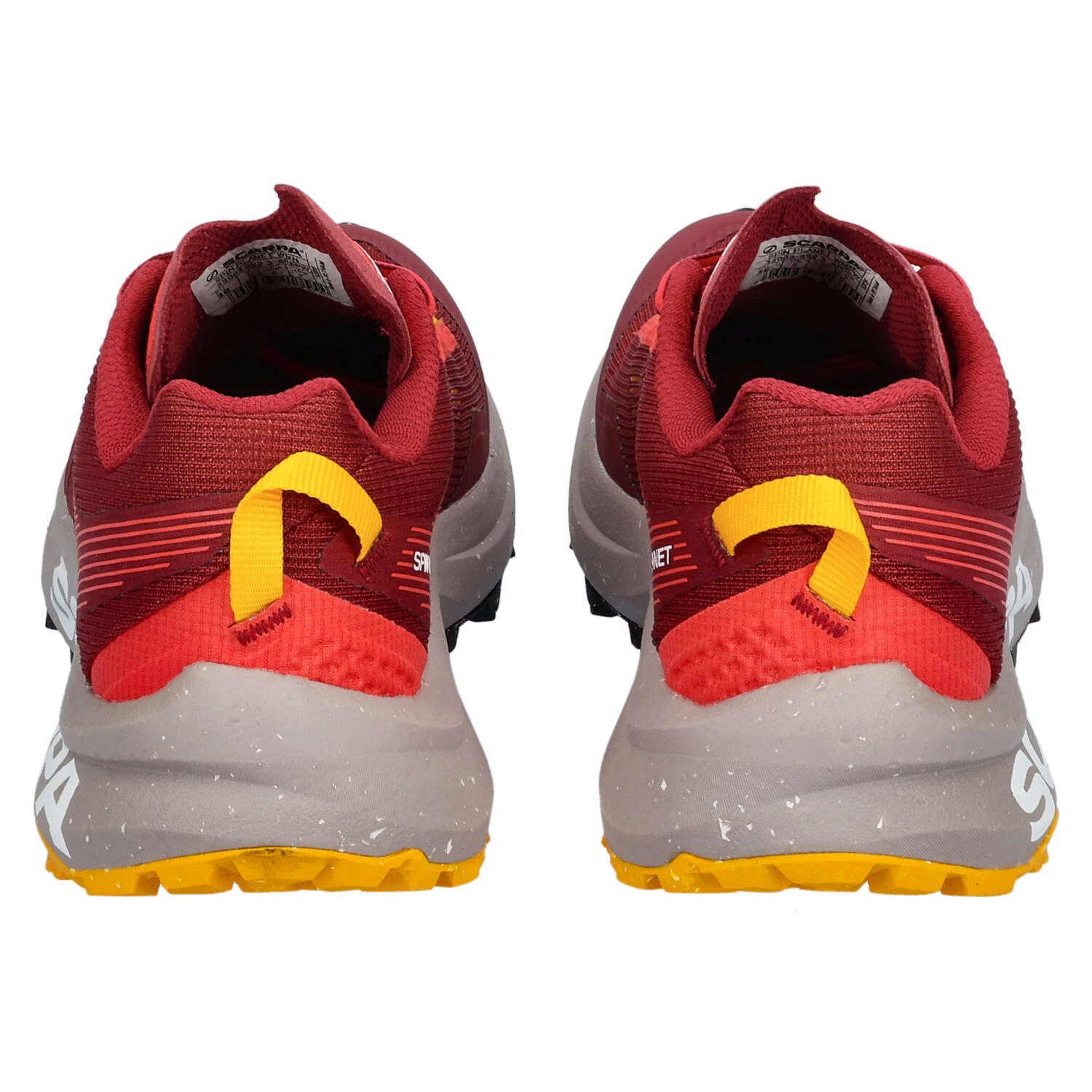 Scarpa Scarpa Spin Planet Wmn Deep Red/Saffron Sneaker