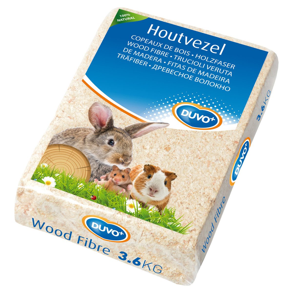 DUVO+ Kleintierstreu Holzfaser