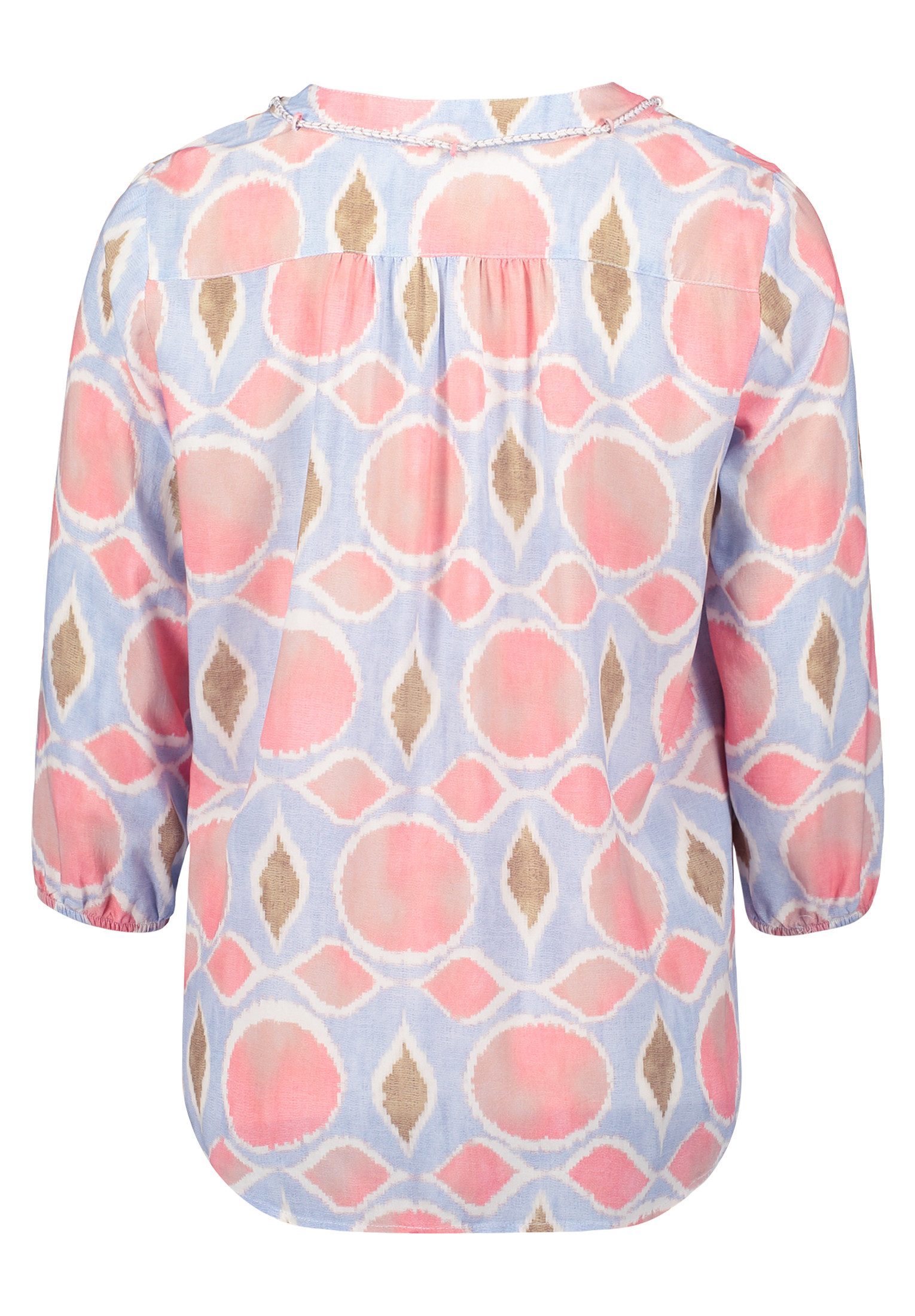 Cartoon Shirtbluse Damen mit Schnürung