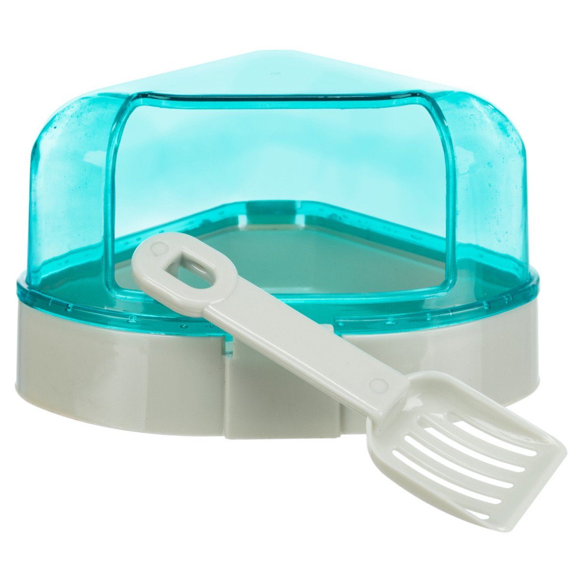 TRIXIE Nagerhaus Ecktoilette mit Dach, Hamster