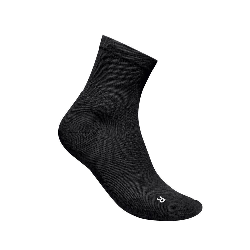 Bauerfeind Thermosocken Bauerfeind W Run Ultralight Mid Cut Socks Damen Black